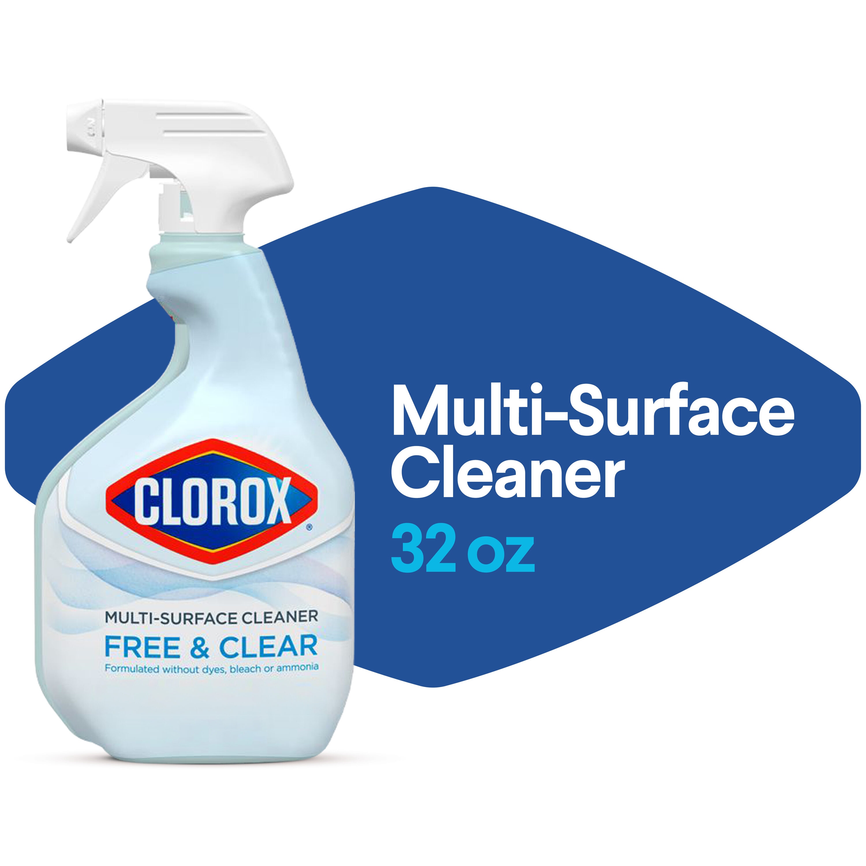 Clorox 4460060334 Free Clear Fluid ounce(s) Fragrance Free Disinfectant Mist All-Purpose Cleaner