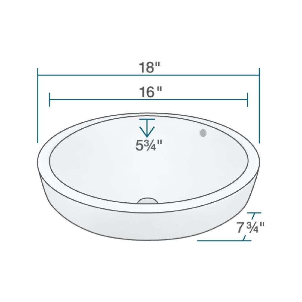 MR Direct V22182-W-718-C Bath-Sink - View #3