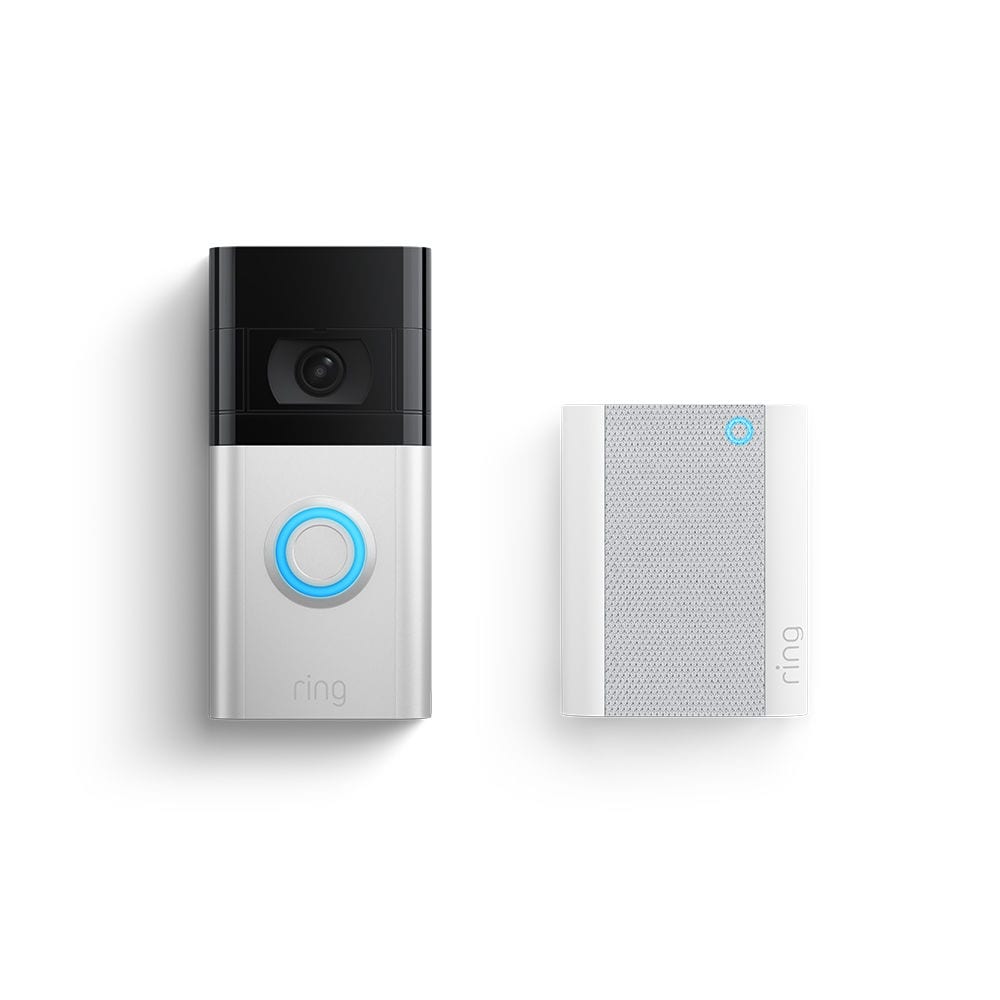 Ring Ring Video Doorbell 4 + Chime Bundle