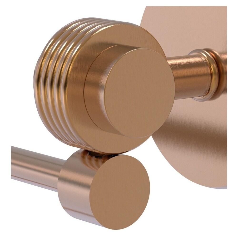 Allied Brass Satellite Orbit Two Brushed Bronze Wall Mount Single