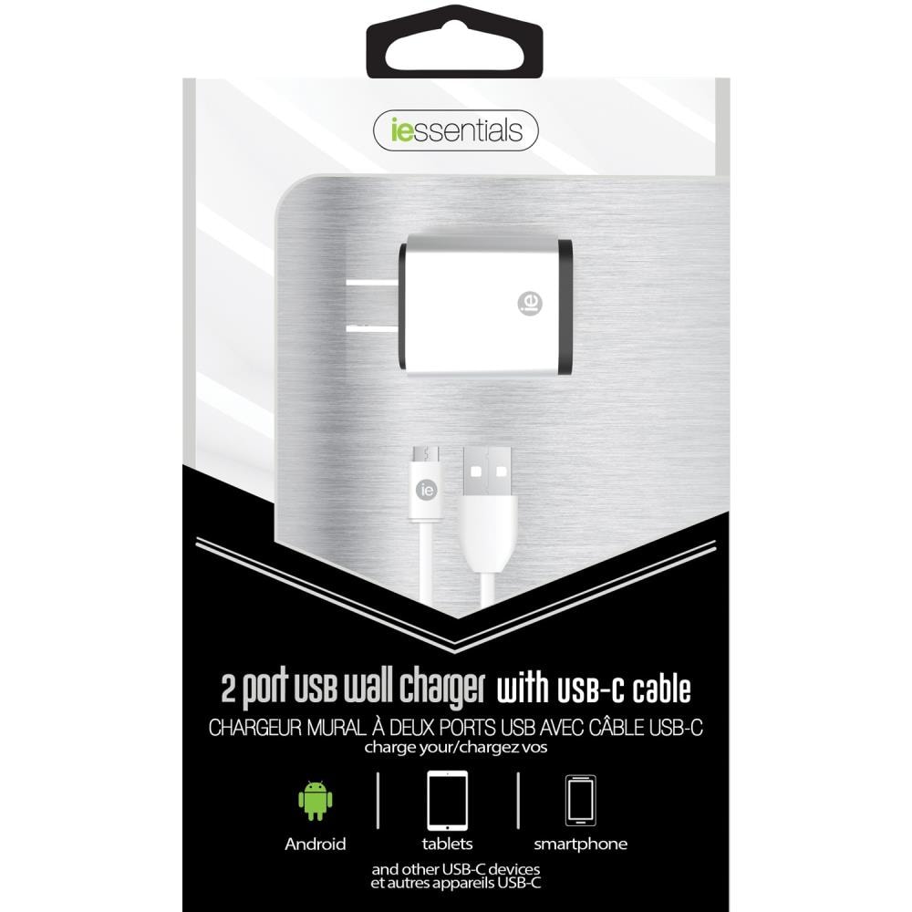 IEssentials Usb A Wall Outlet Charger 2-Ports At Lowes.com