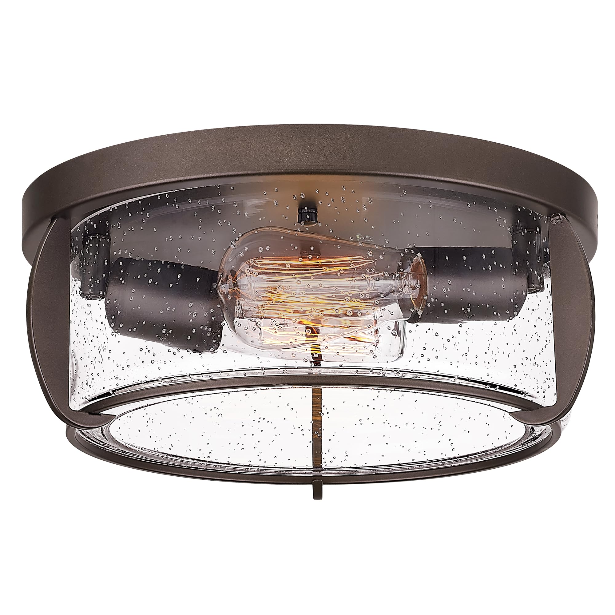 LTMATE LS5HJF73F ORB JAZAVA 2 -Light 13-in Oil rubbed Bronze Flush Mount Light