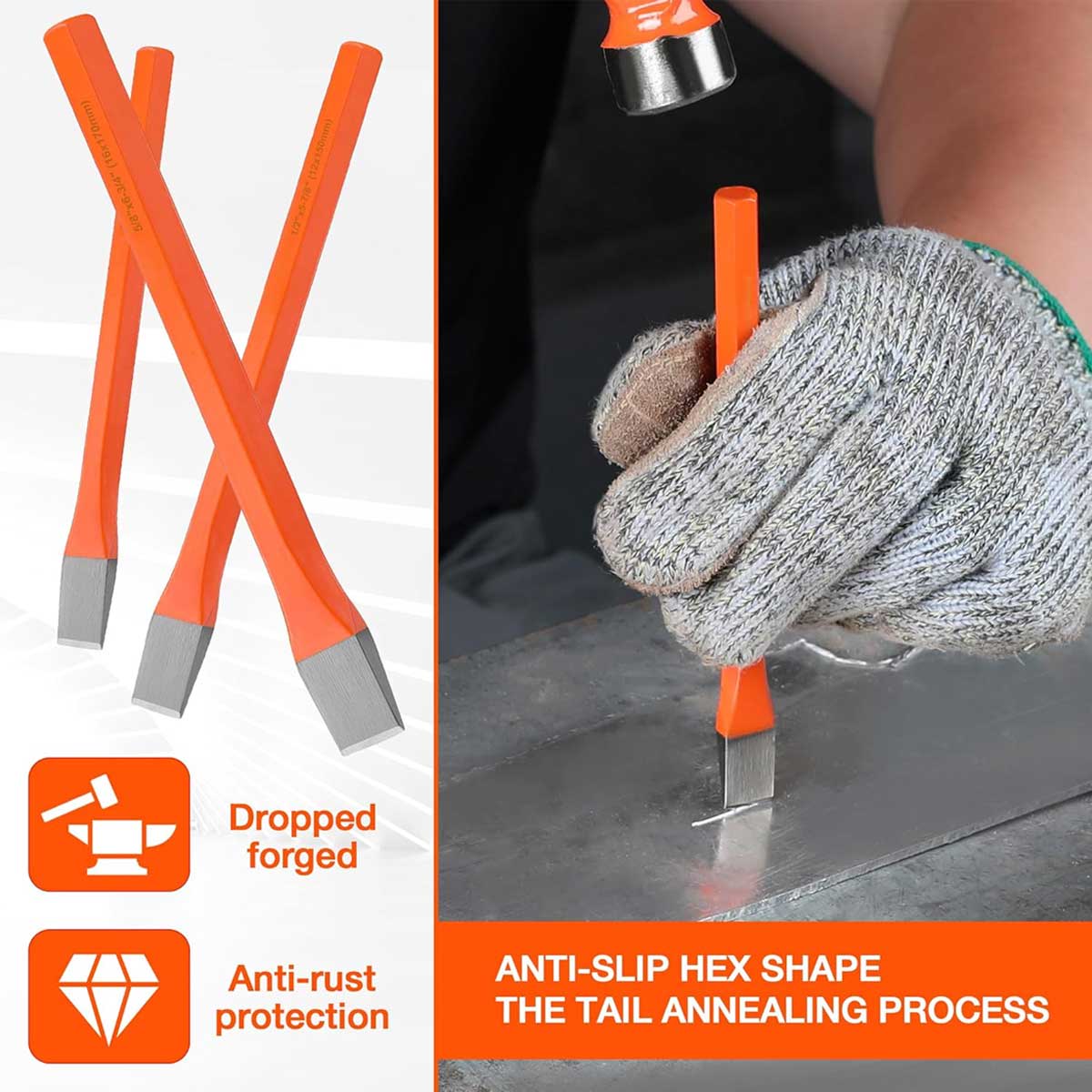 Aoibox LABCS21014 Chisel-Sets - View #5