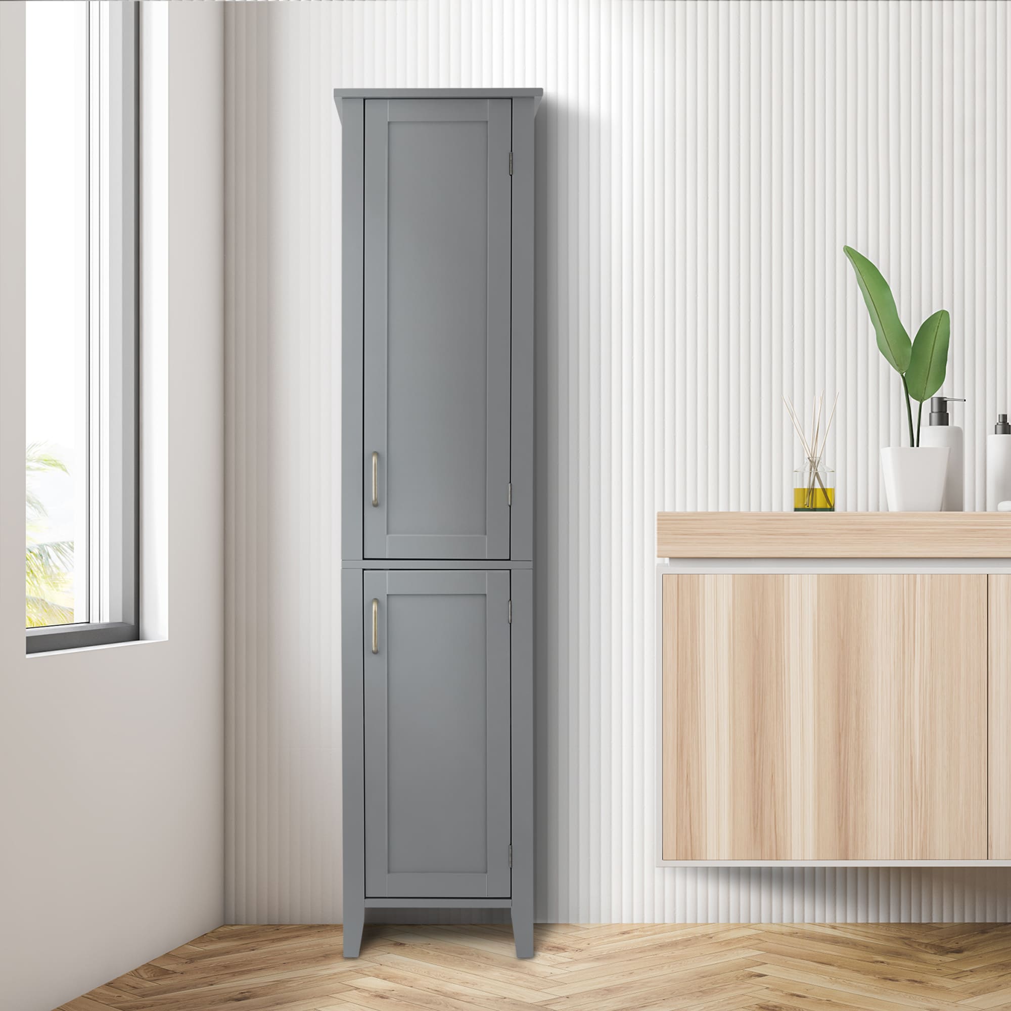 Teamson Home EHF-F0017 Linen-Cabinets - View #3