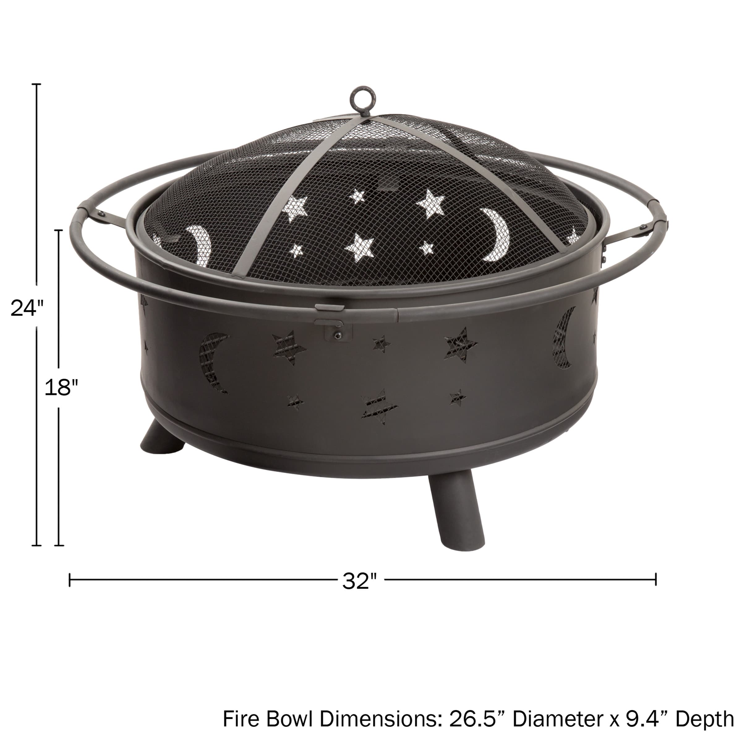 Nature Spring 147711KCX Outdoor-Woodburning-Firepits - View #4