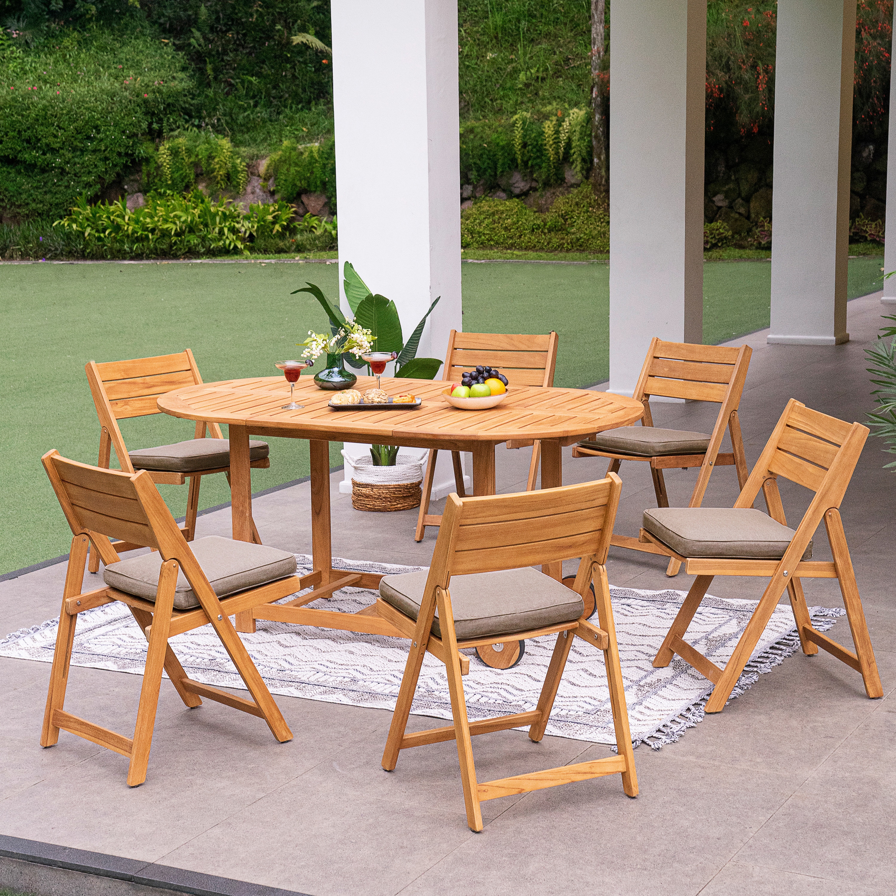 Cambridge Casual 610588-TW-XX-CS-XX Patio-Dining-Sets - View #5
