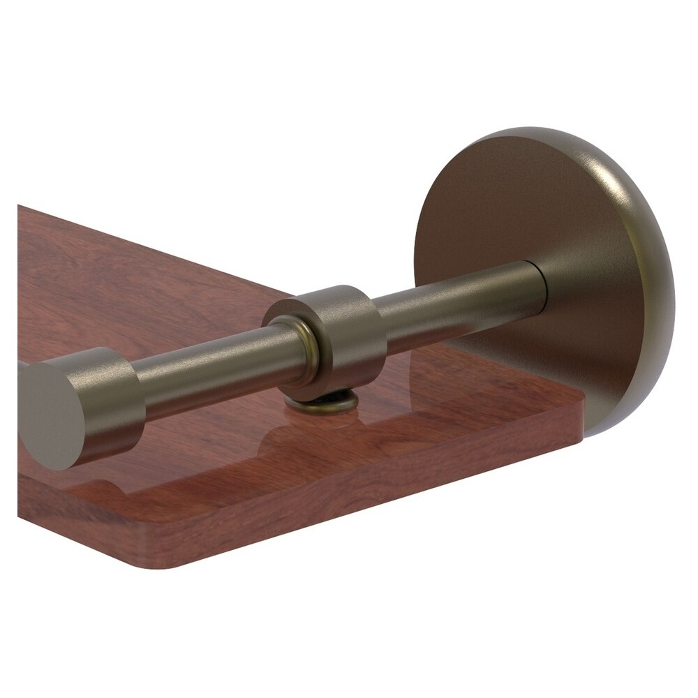 Allied Brass P1000-1-16GAL-IW-ABR Bathroom-Shelves - View #2