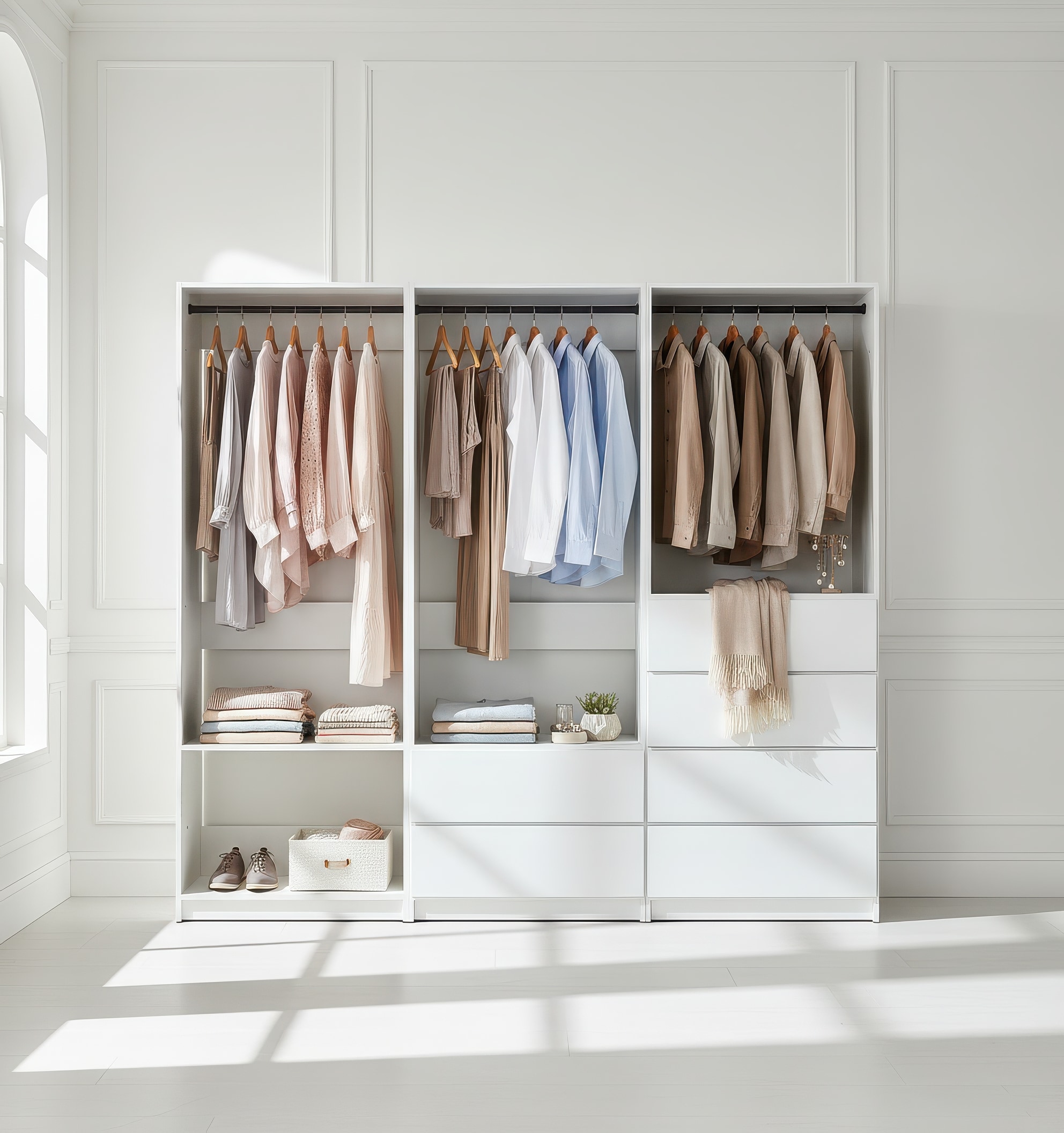 LOVMOR SF-J-B040S00140 Wood-Closet-Shelves - View #3