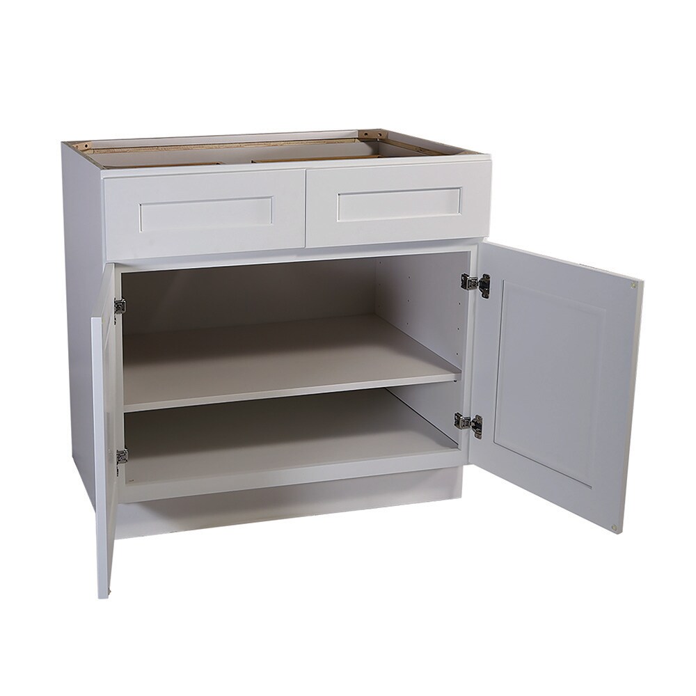 Design House 561423 48 x 34.5 x 24 in. Brookings Base Cabinet White