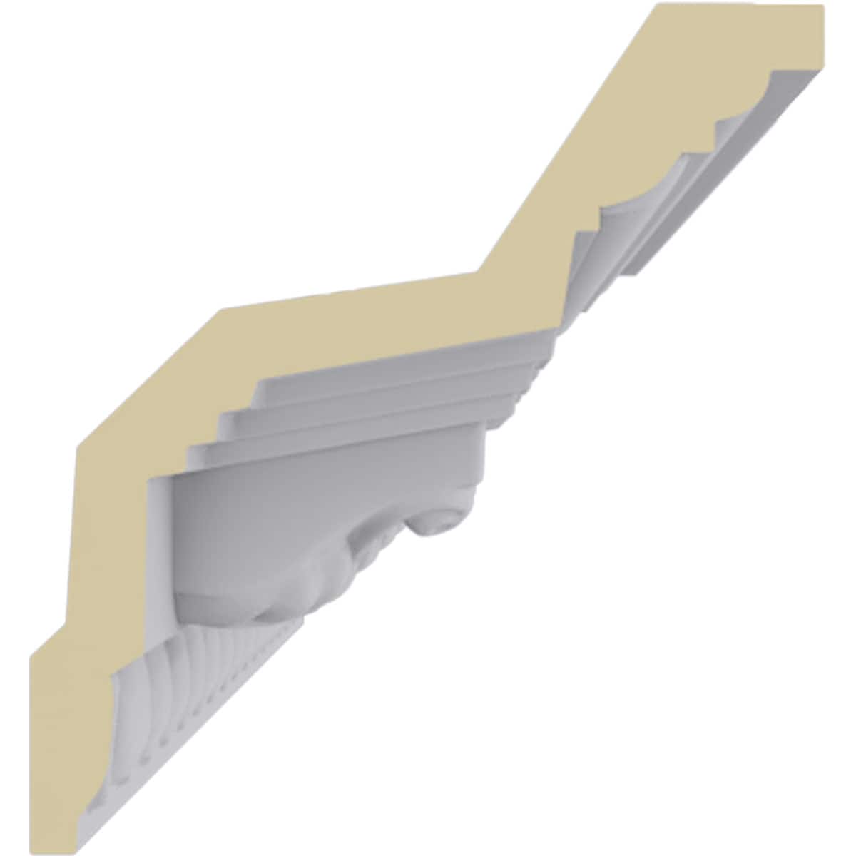 Ekena Millwork MLD03X03X05AT-CASE-8 Crown-Moulding - View #2