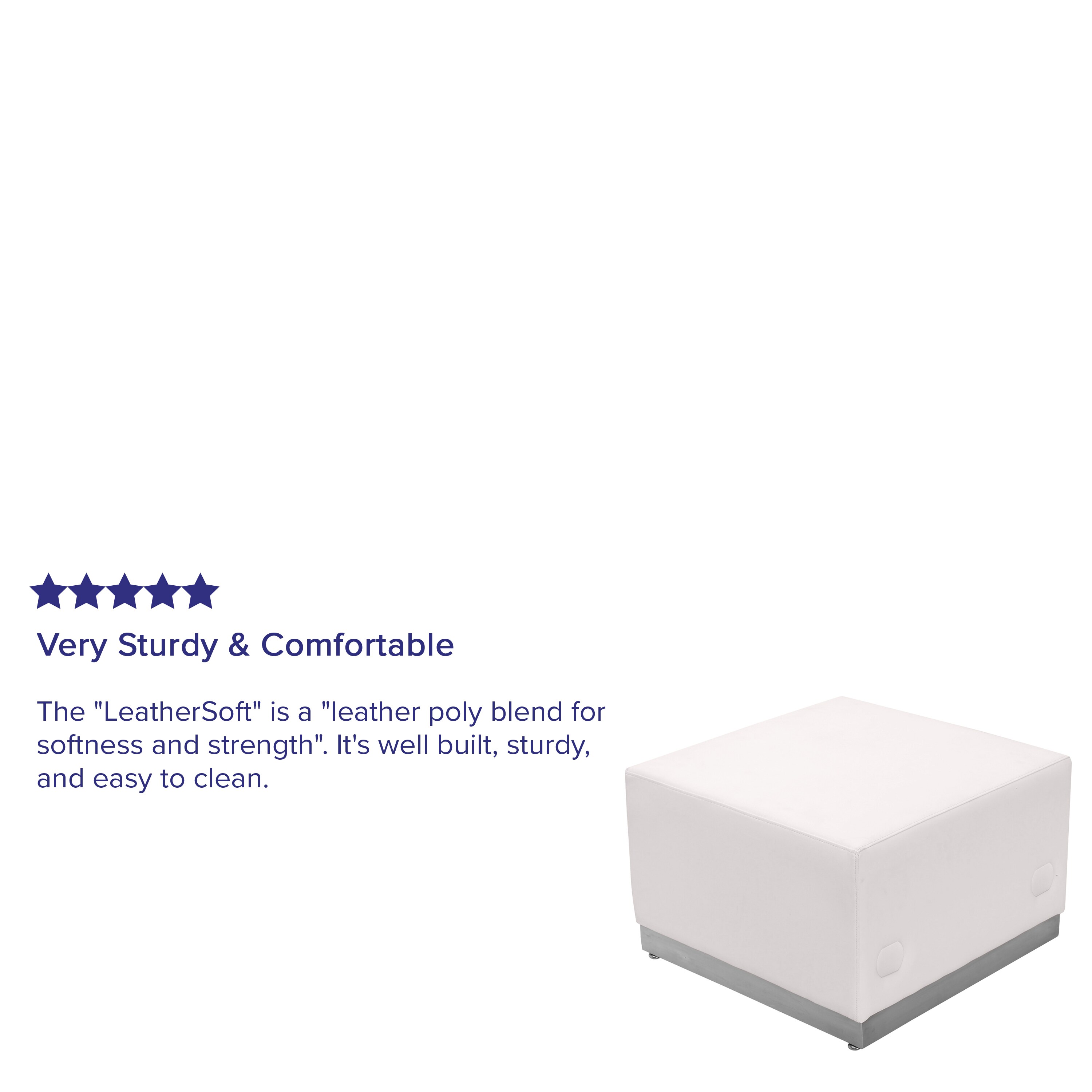 Flash Furniture 847254076173 Indoor-Ottomans - View #3