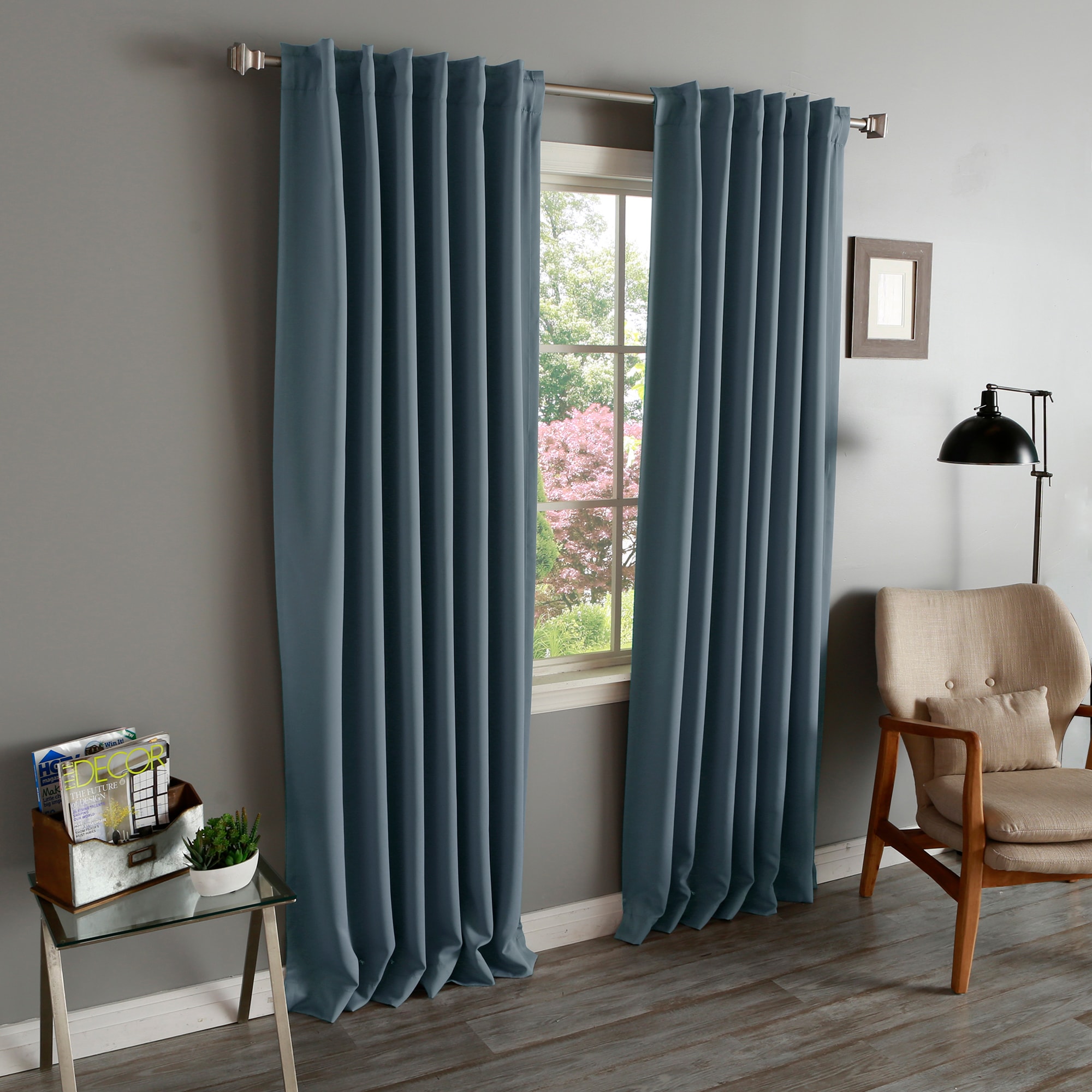 Best Home Fashion SOLID-72-MINGREEN curtains - View #3