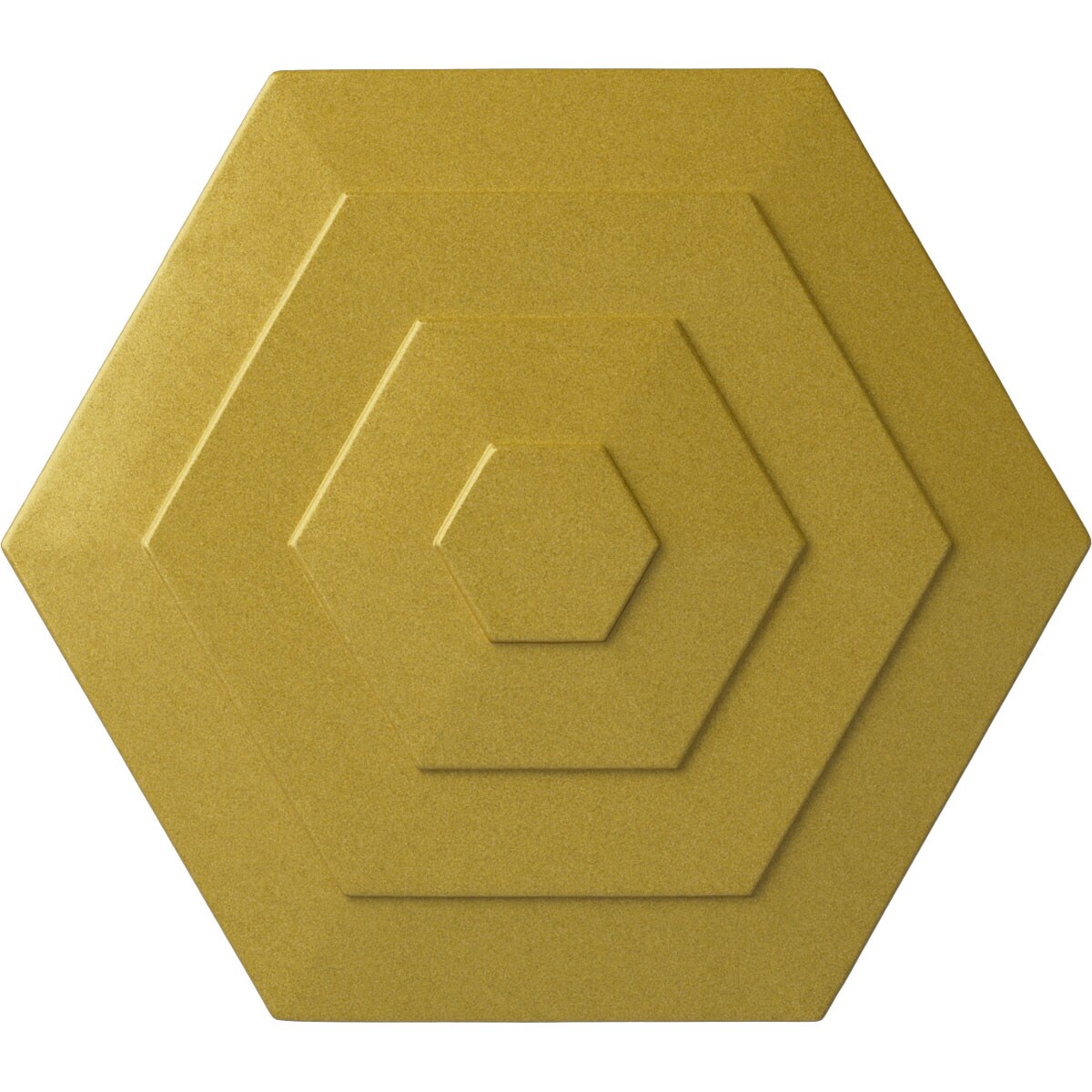 Ekena Millwork CM23WFRGS Woodruff 23.25-in W x 23.25-in L Painted Rich Gold Polyurethane Whole Ceiling Medallion