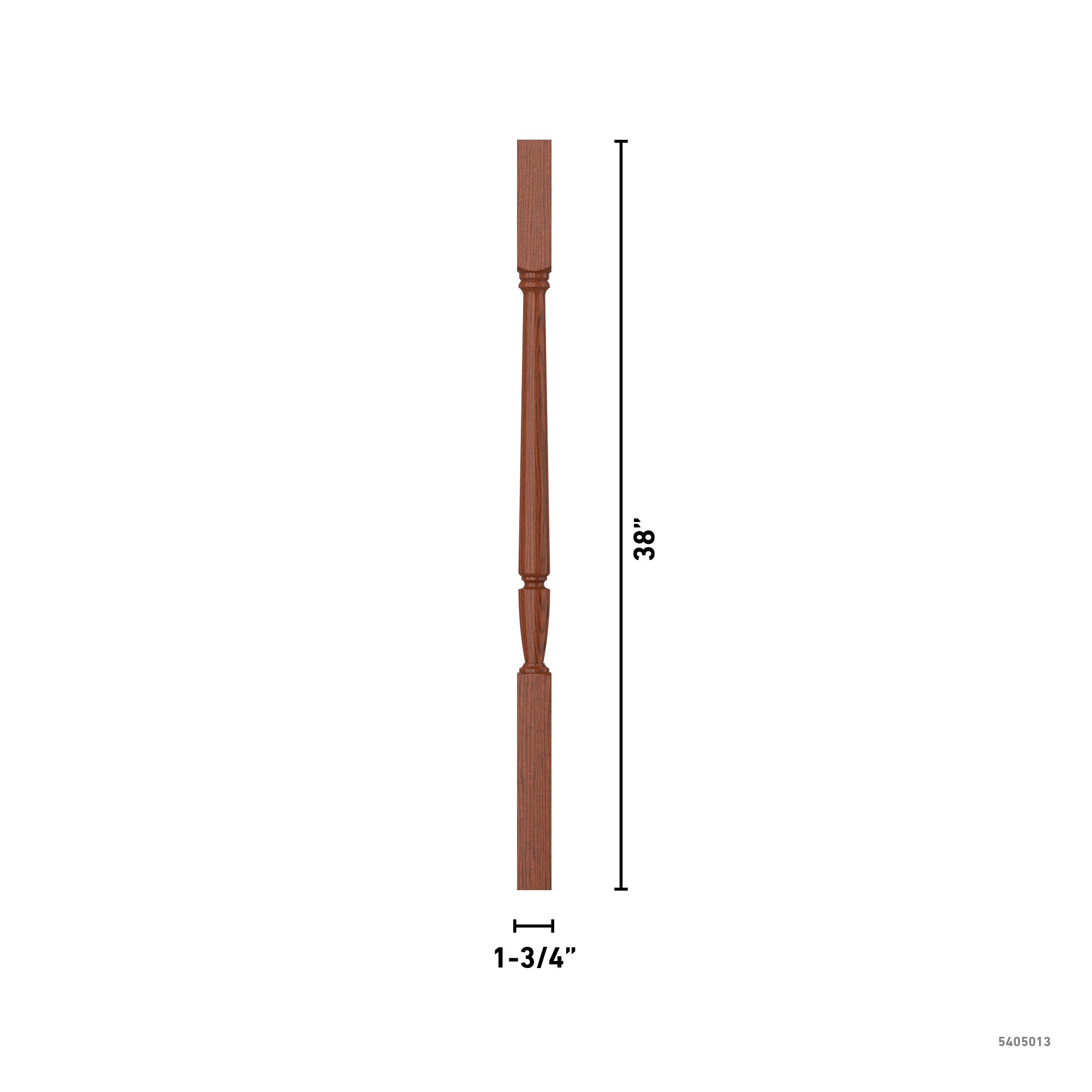L.J. Smith Stair Systems LJP-2005-BRZC 38 Interior-Stairpart-Balusters - View #4