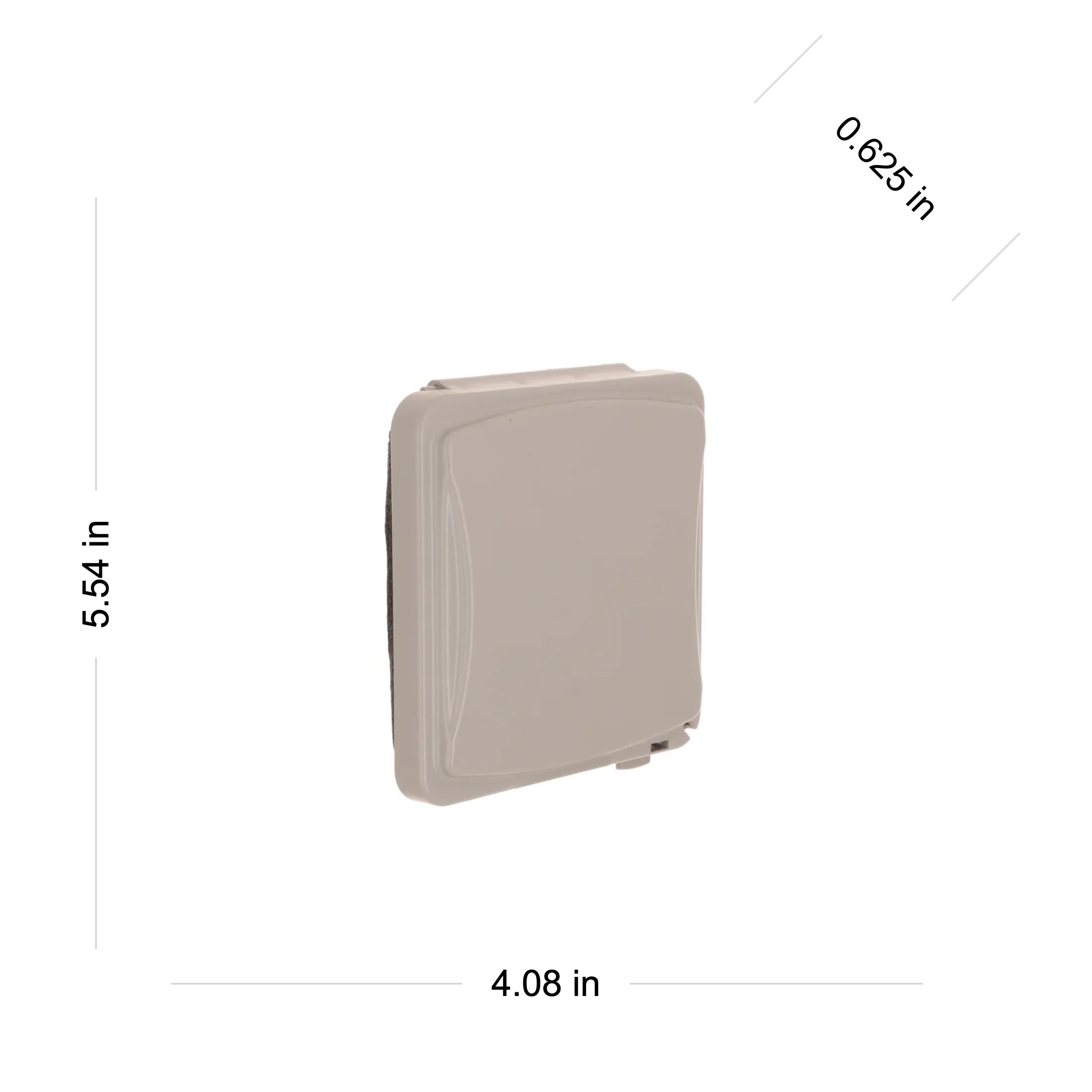 Hubbell MM1410G Electrical-Box-Covers - View #4