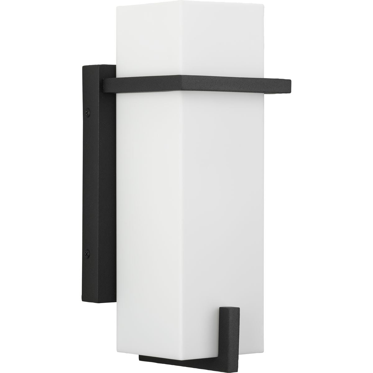 Progress Lighting P560361-031 Antrim 1 -Light 12.5-in H Black Hardwired Outdoor Wall Light