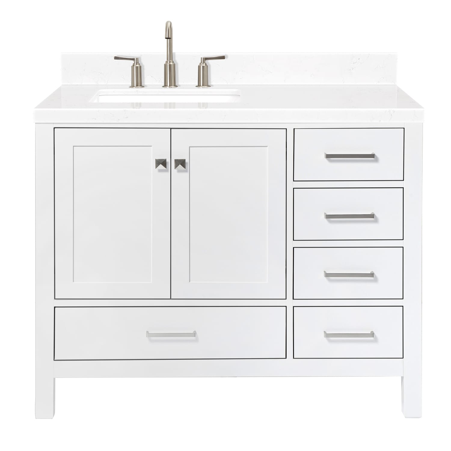 ARIEL A042SLCQRVOWHT Bath-Vanity-Combo - View #2
