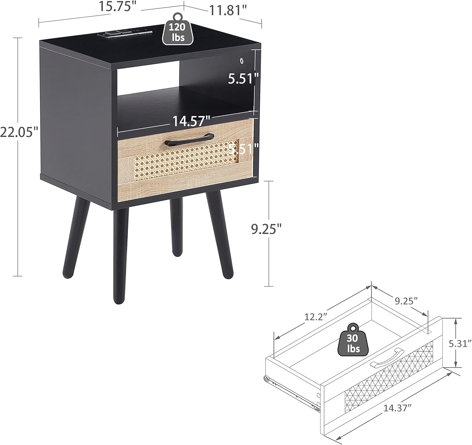 Garvee PHO-12USE4T2-HF2 Storage-Drawers - View #3