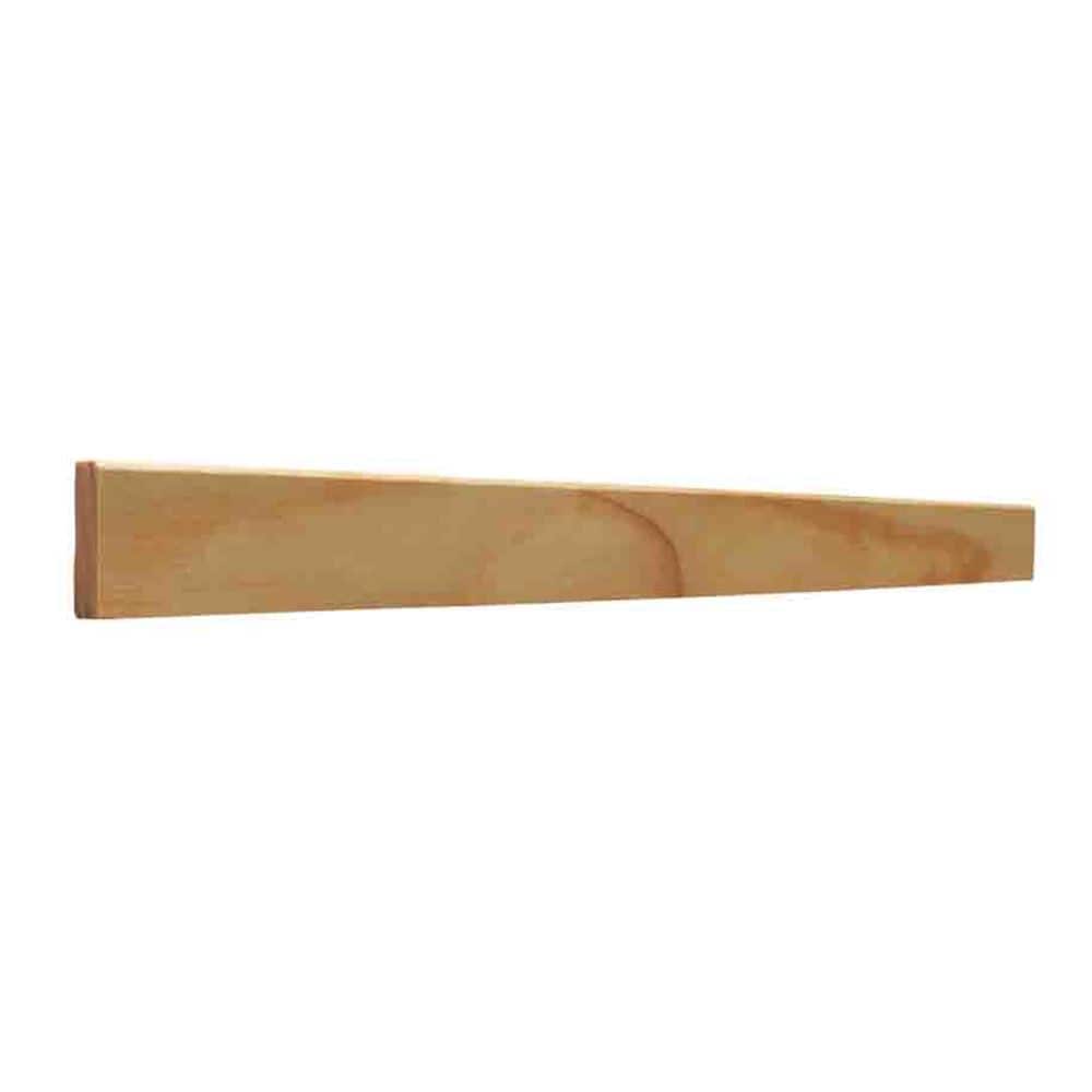 RELIABILT 87670PINE 7/16-in x 1-1/8-in x 7-ft Unfinished Pine 876 Stop