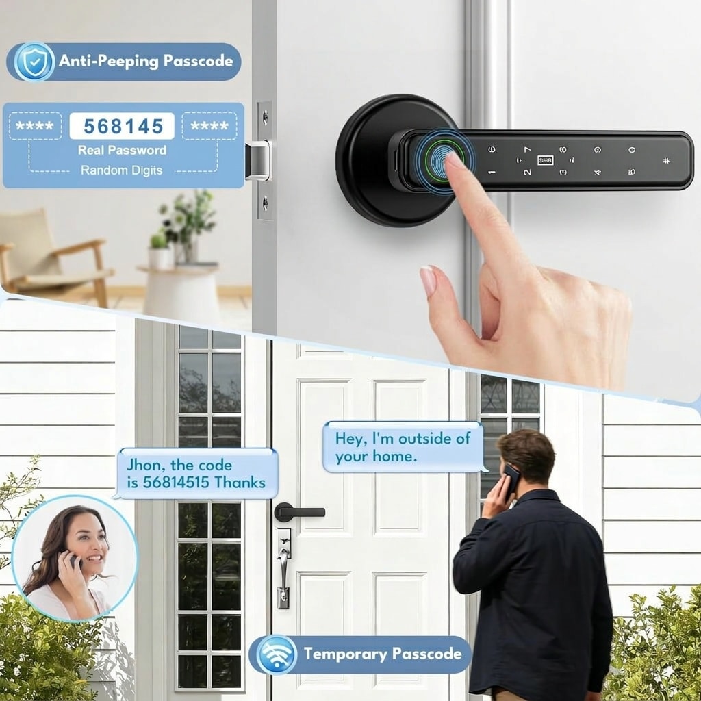 Adrinfly LAD0509M48 Electronic-Door-Locks - View #3