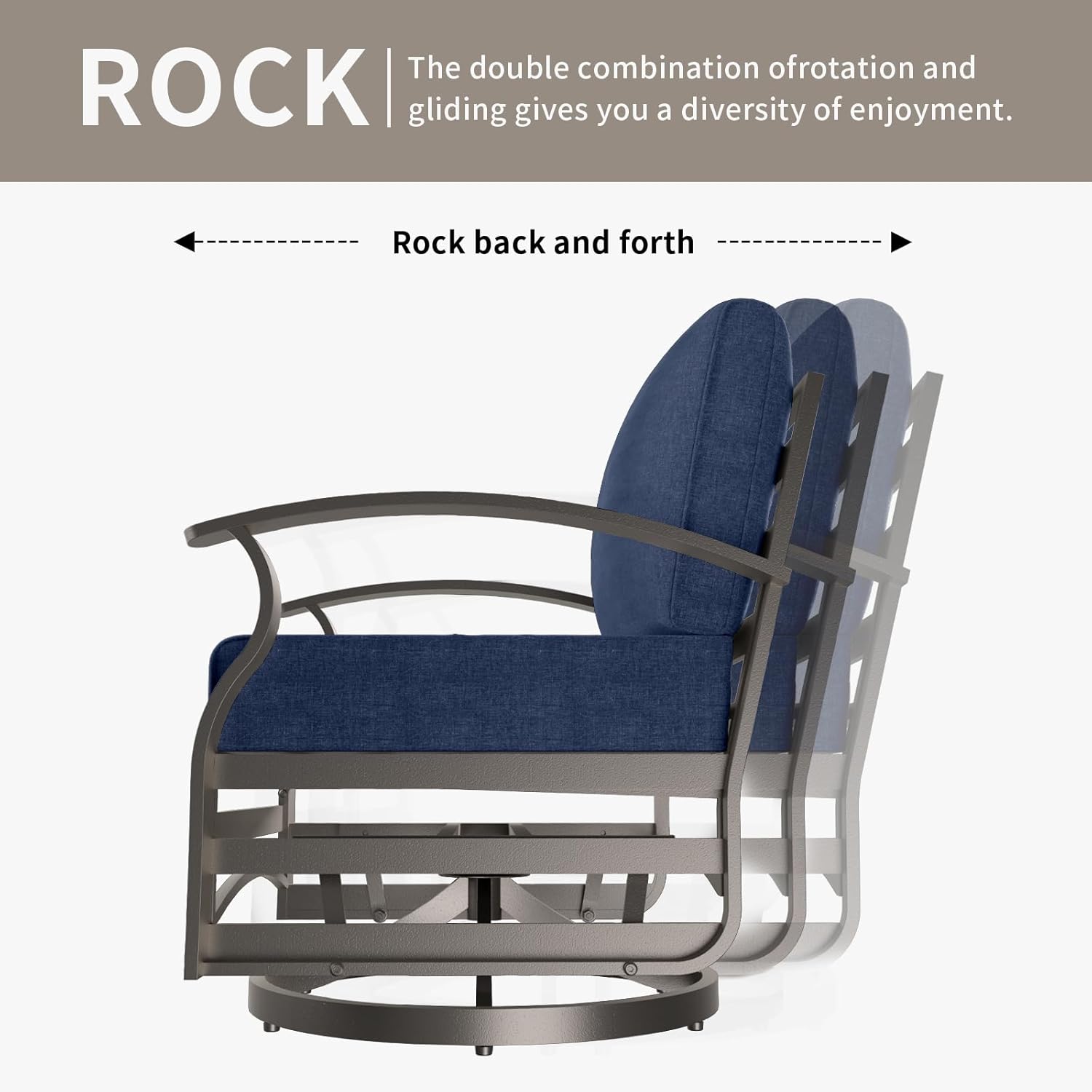 ALAULM LS-A-8SR-NAVY Patio-Conversation-Sets - View #7