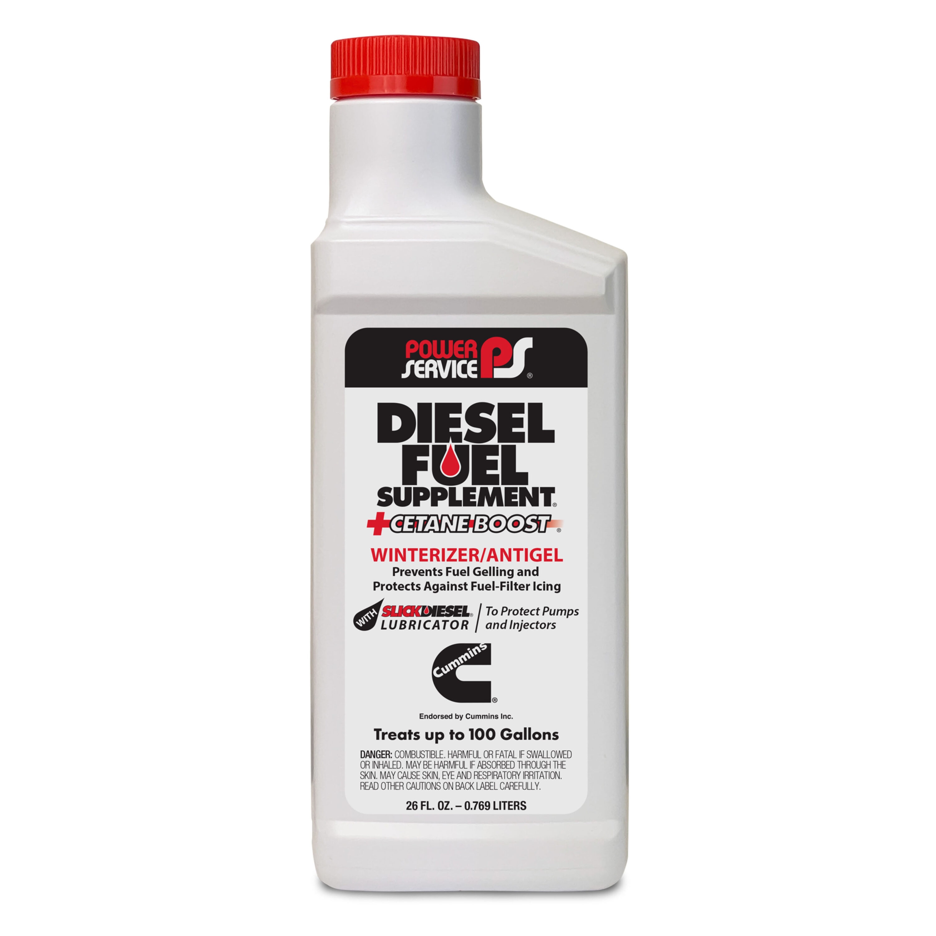 Power Service 26-oz Diesel Engines Fuel Additive in the Fuel