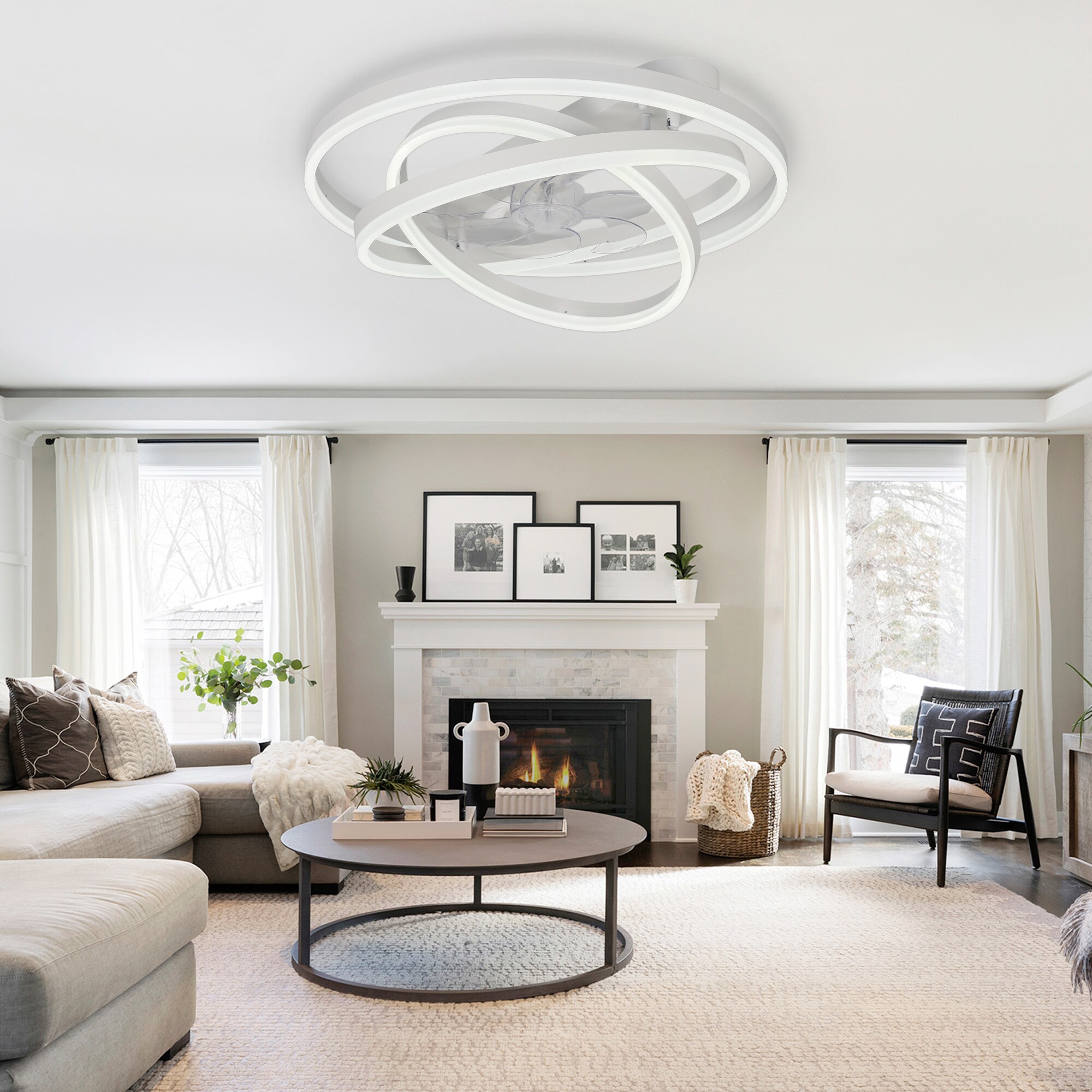 Bella Depot WSFSD2401-W Ceiling-Fans - View #2