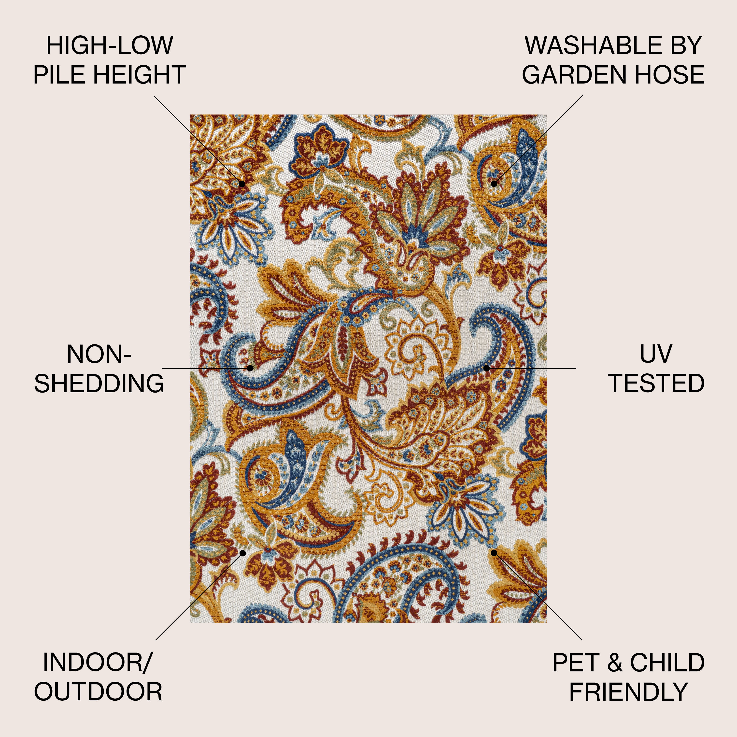 JONATHAN  Y AMC103B-3 rugs - View #3