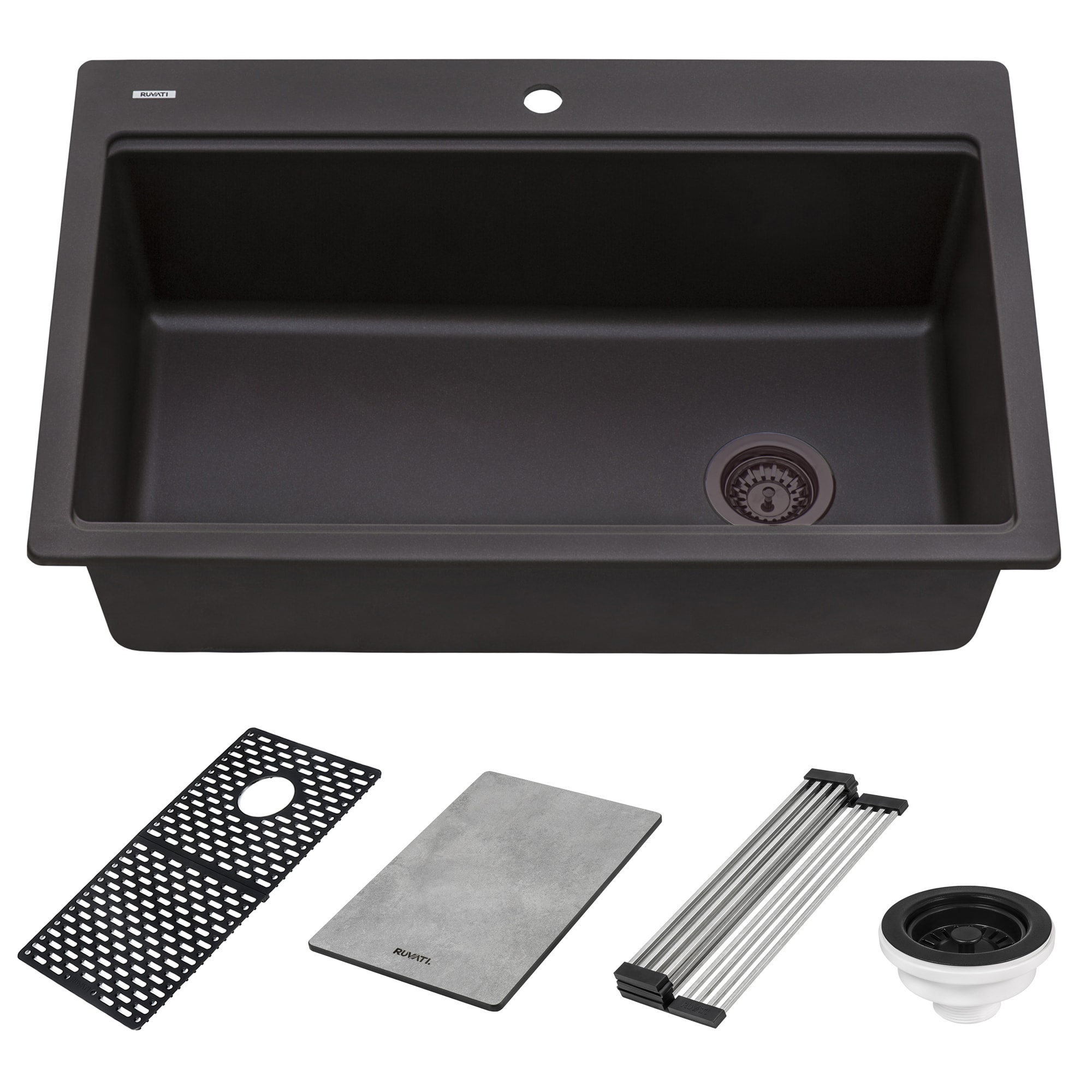 Ruvati RVG1302ES Kitchen-Sinks - View #3