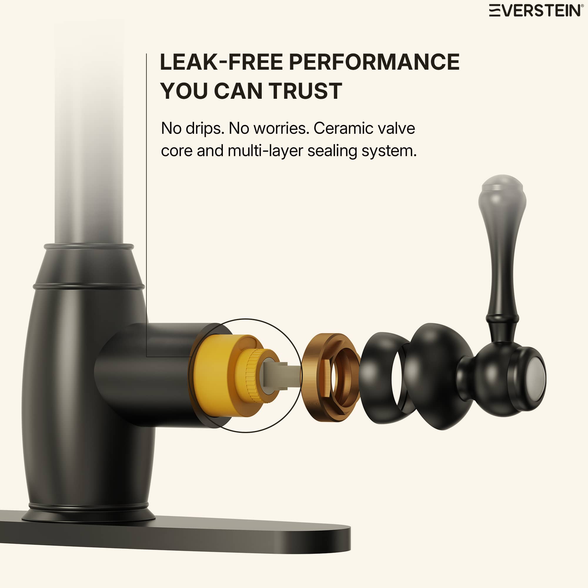 EVERSTEIN SFS-1177-BK Kitchen-Faucets - View #8