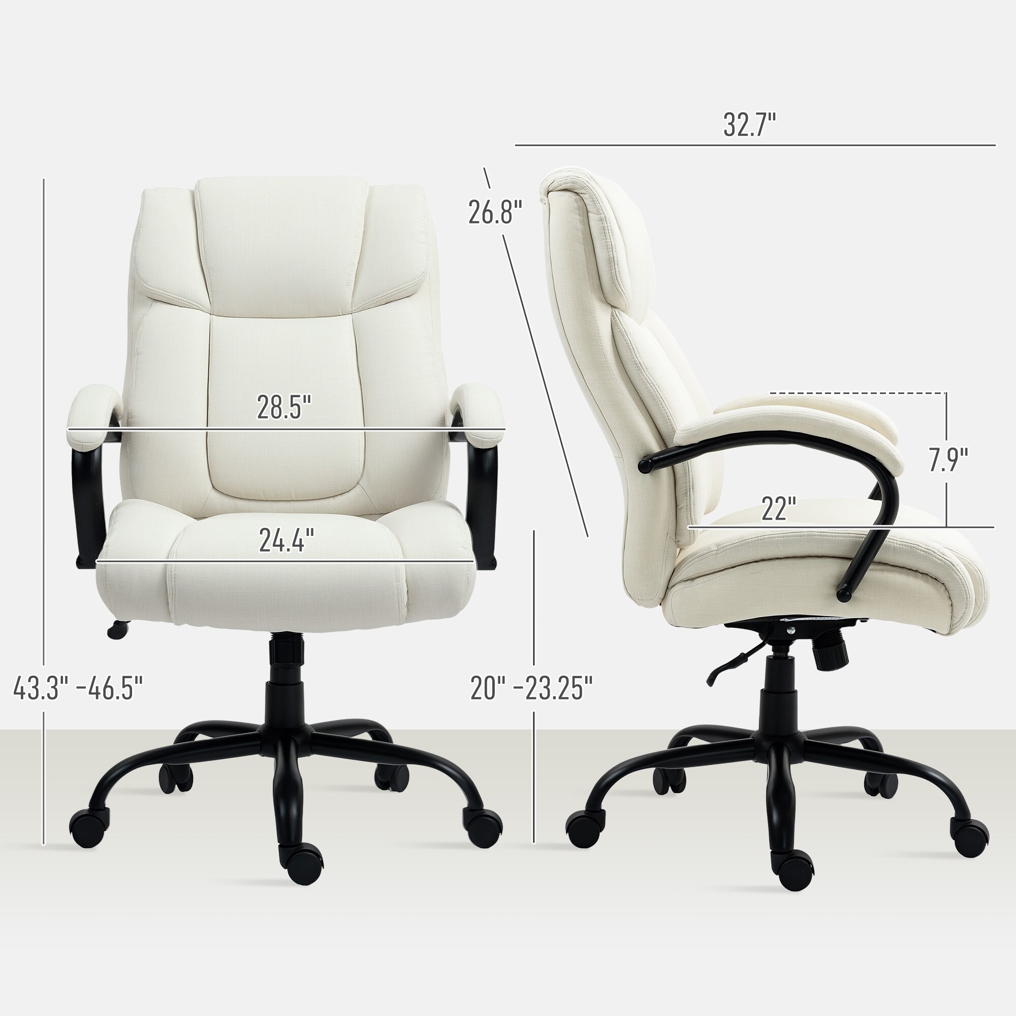 Vinsetto 921-471V00CW Office-Chairs - View #3