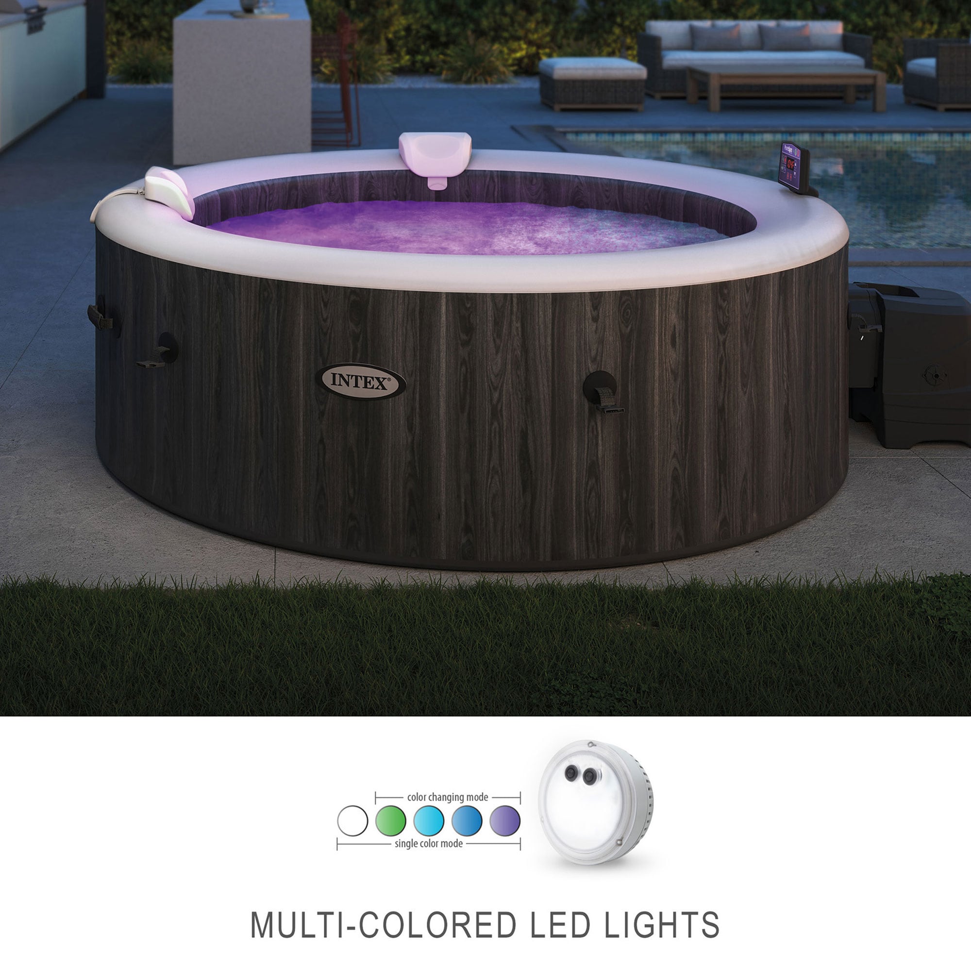 Intex 80221 Hot-Tub-Spa-Steps - View #3