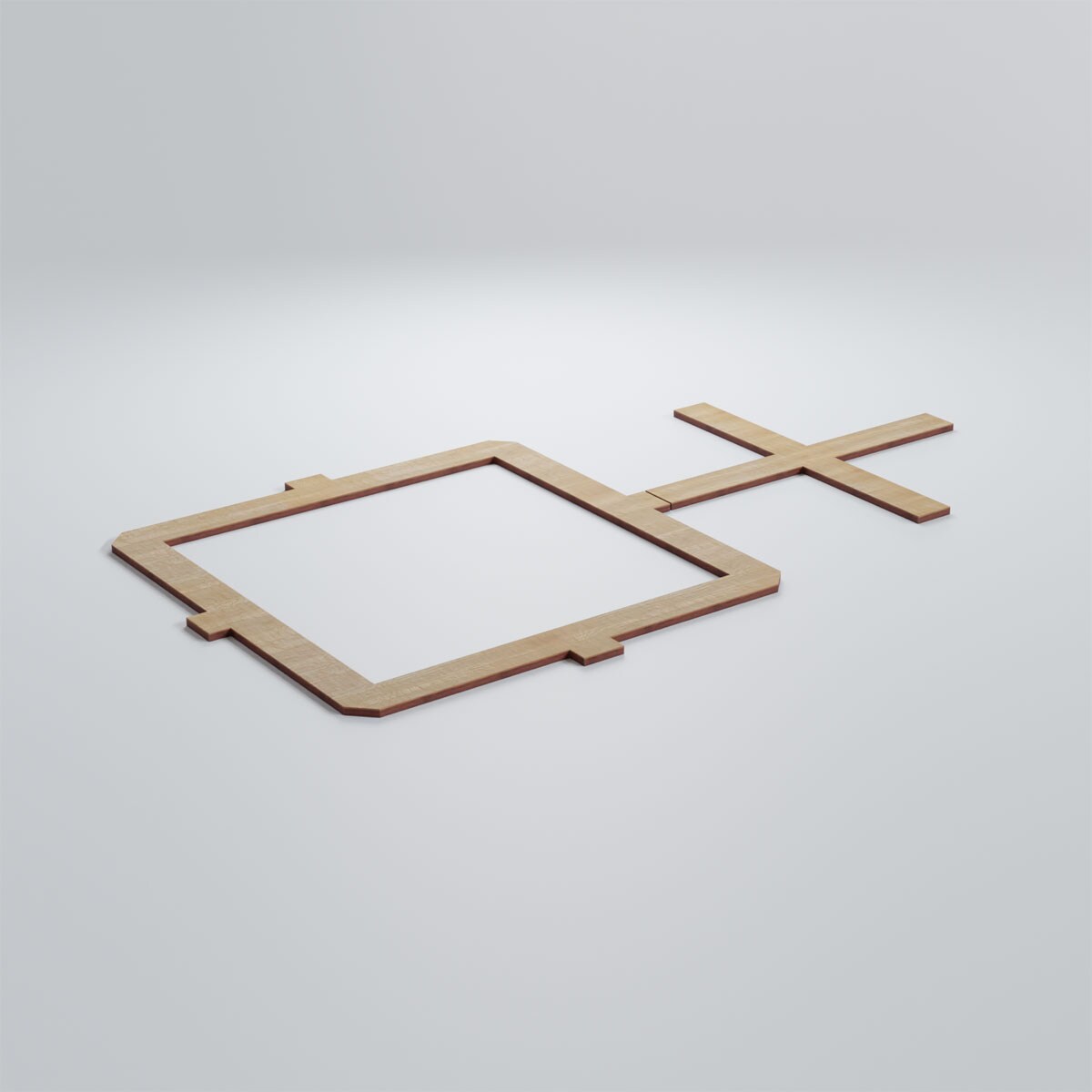 Ekena Millwork WALW24X24X0375CARHI Wall-Panels - View #4