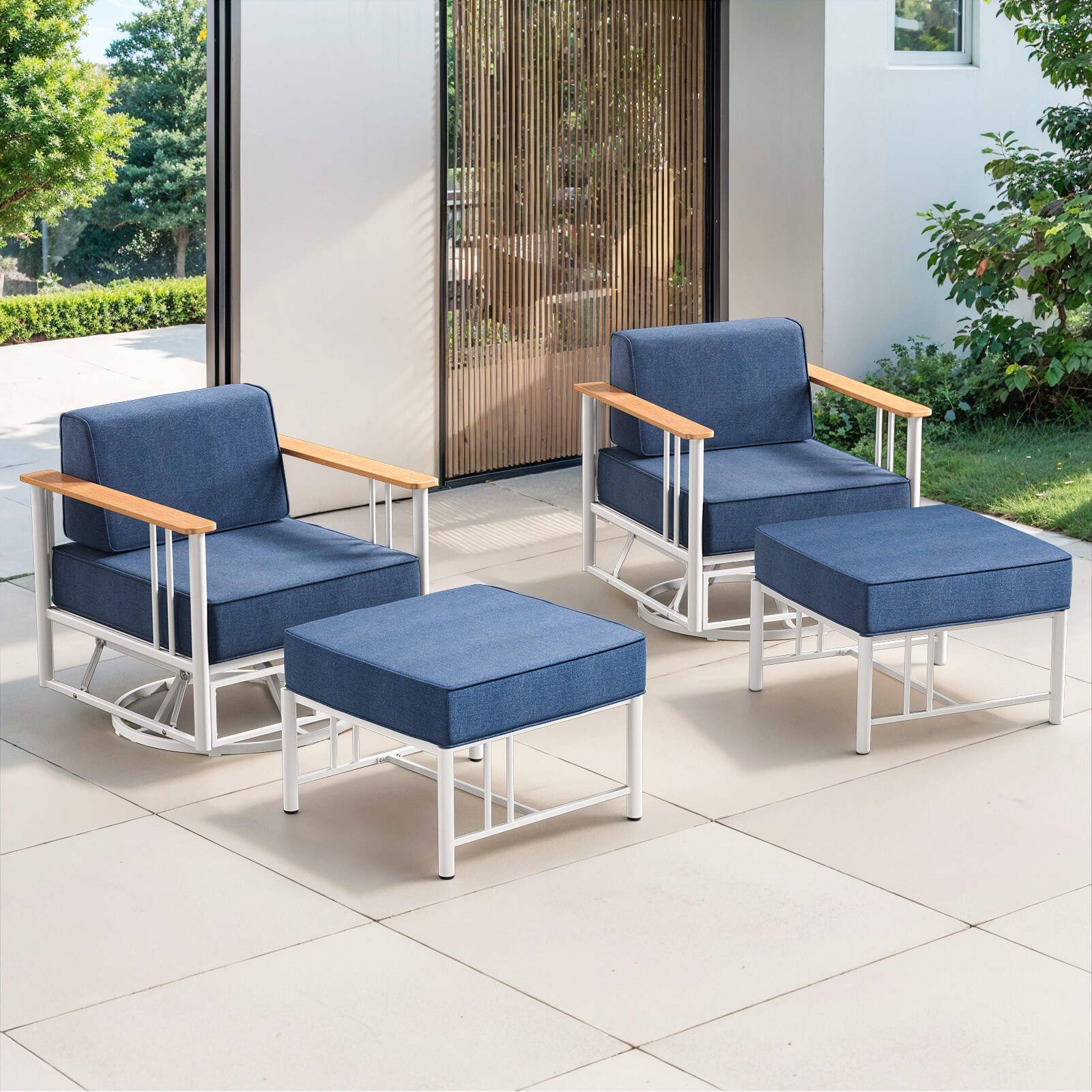 Pocassy PJACWH2040-1 Patio-Conversation-Sets - View #7