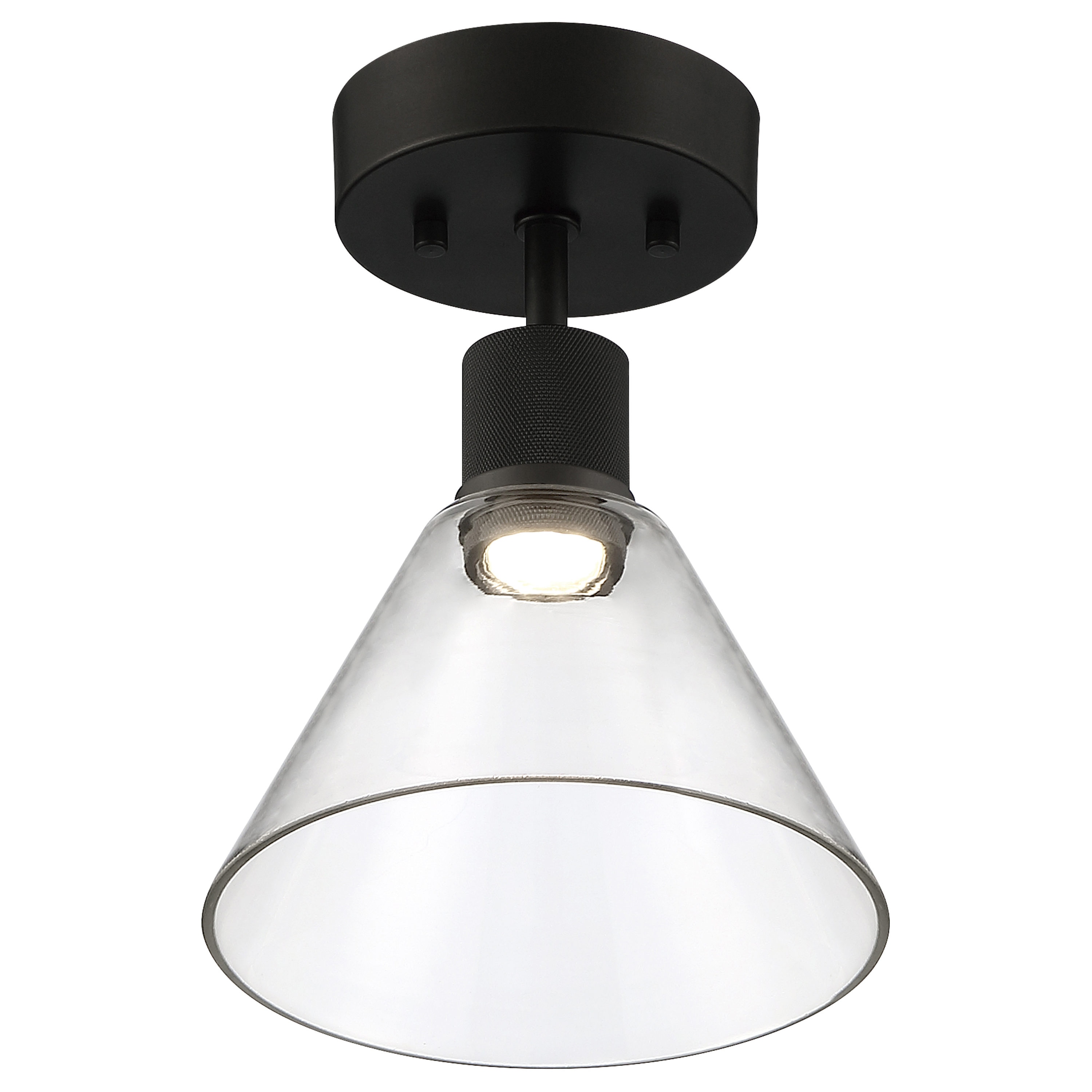 Access Lighting 63146LEDD-MBL/CLR flushmounts - View #3