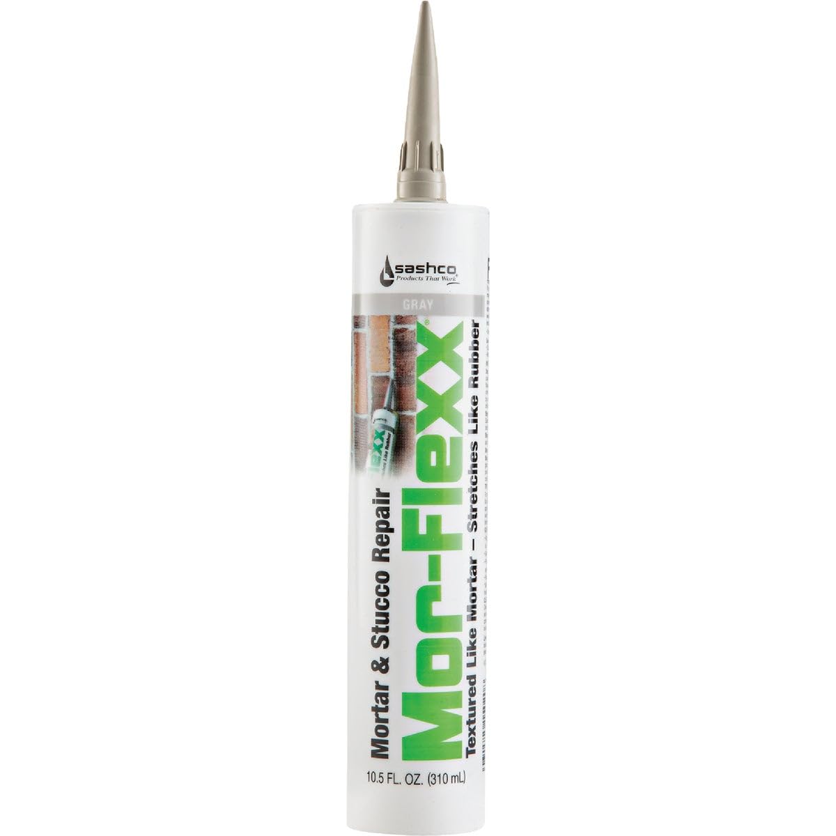Sashco  15020 10.5oz  Sealants Gray MorFlexx Grout Repair 10.5-Ounce