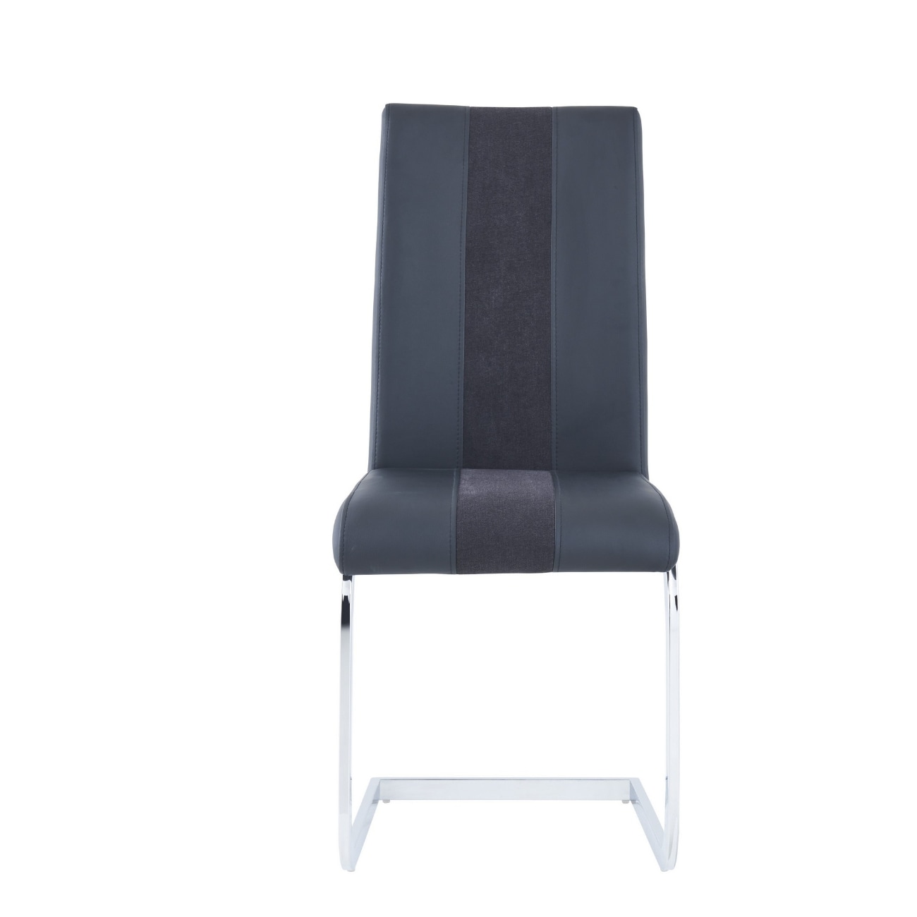 HomeRoots 4000383963 Set of 4 Contemporary/Modern Upholstered Dining Side Chair (Wood Frame)