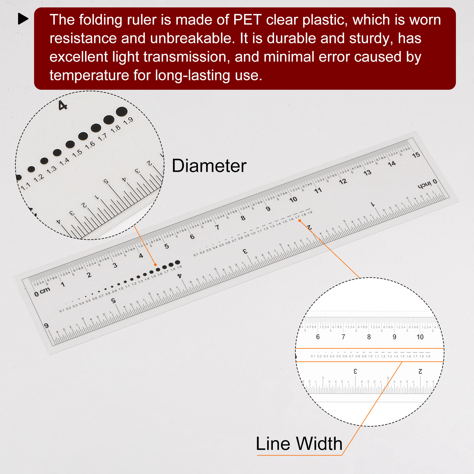 Harfington S26051300UX4897 Yardsticks-Rulers - View #5