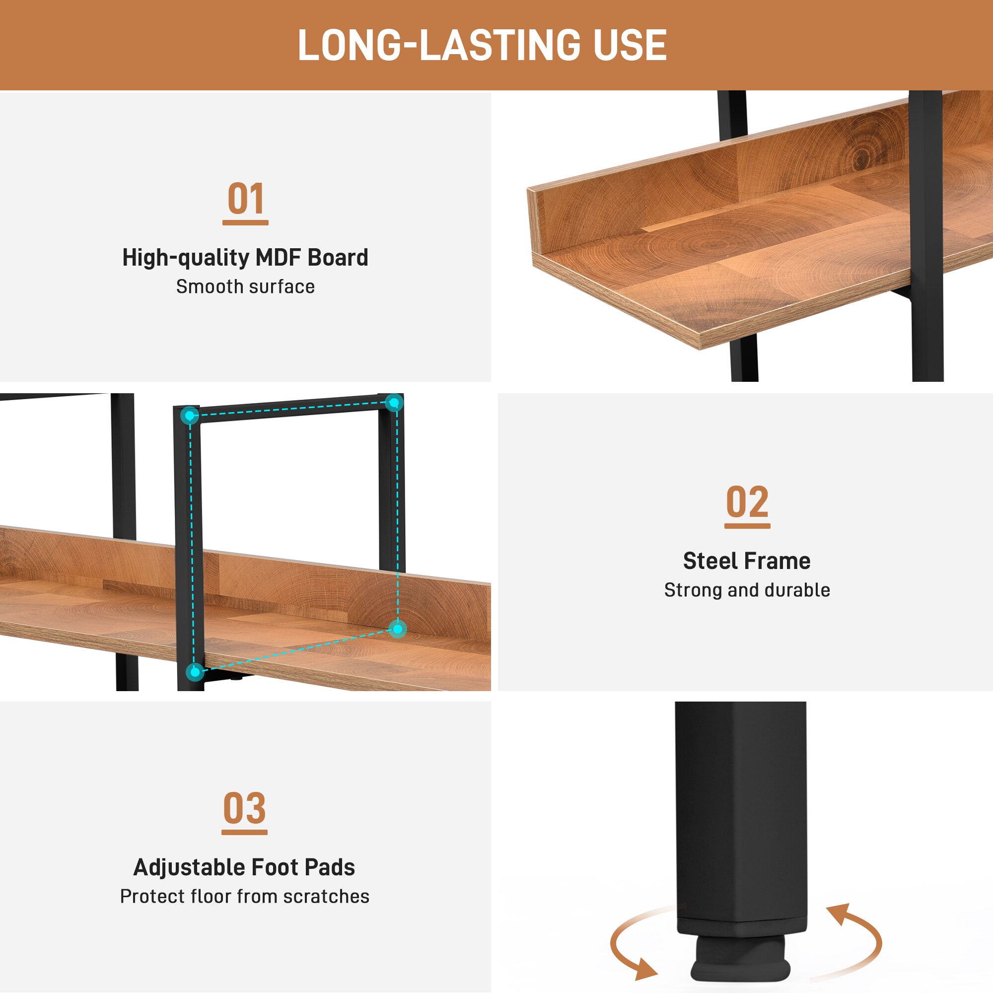 ModernLuxe L3P-N725P247766B bookcases - View #5