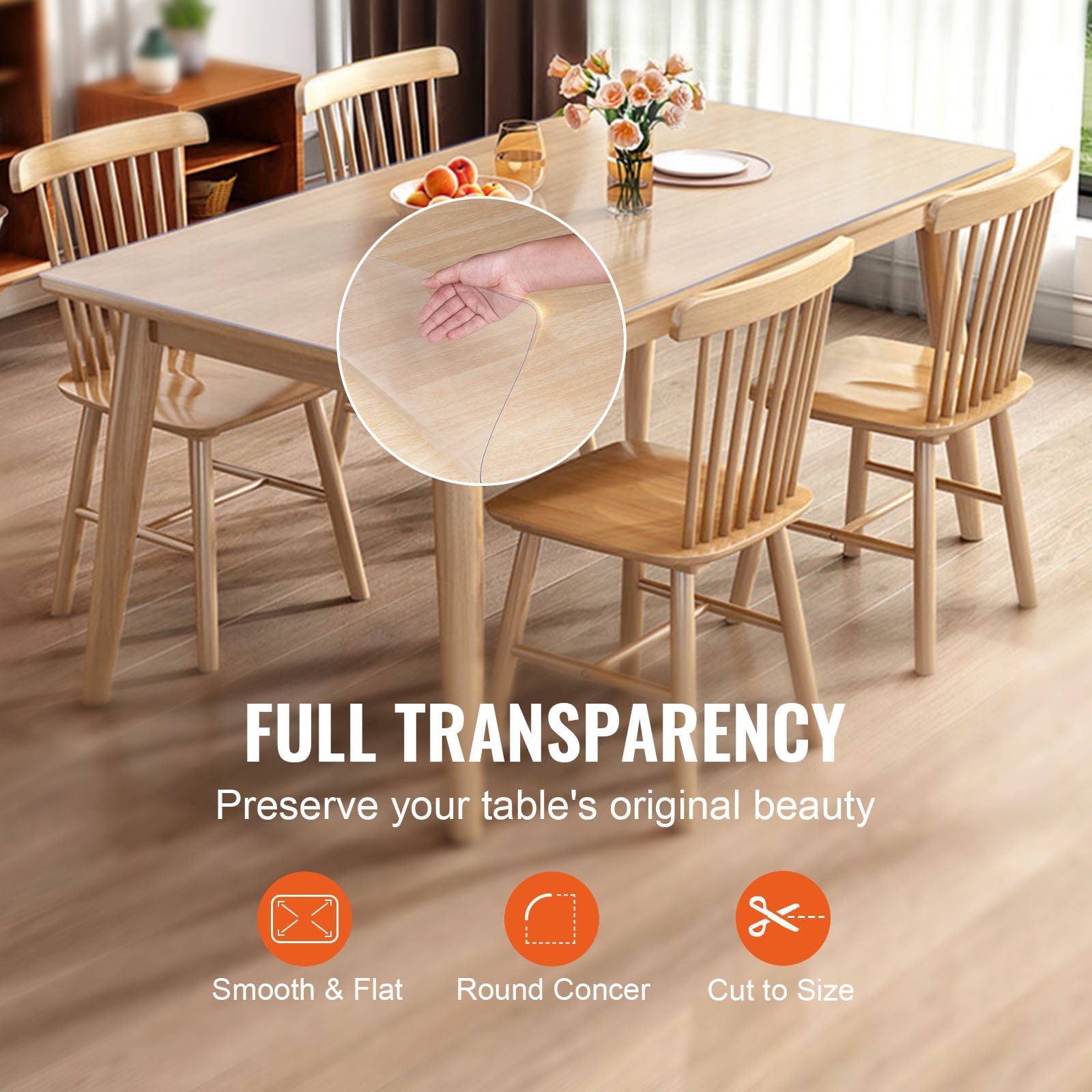 VEVOR ZFXZBYCTMSPVC3UL1V0 Table-Covers - View #7