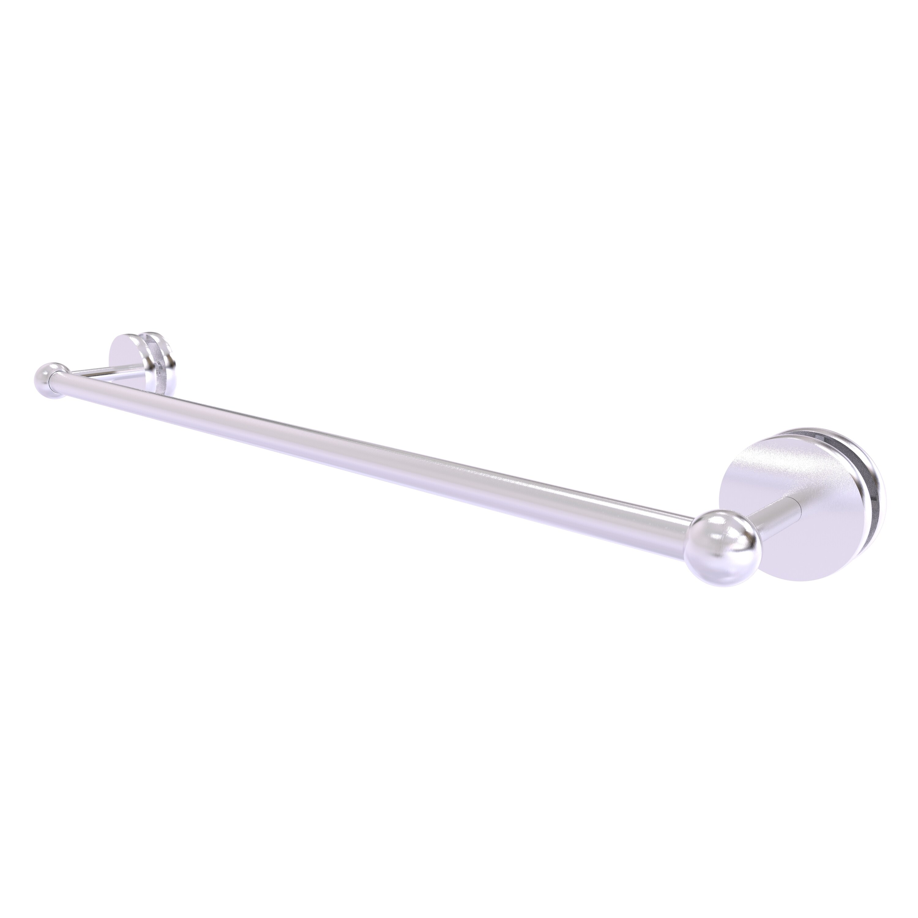 Allied Brass P1000-41-SM-24-SCH Prestige Skyline 24-in Satin Chrome Wall mount Single Towel Bar