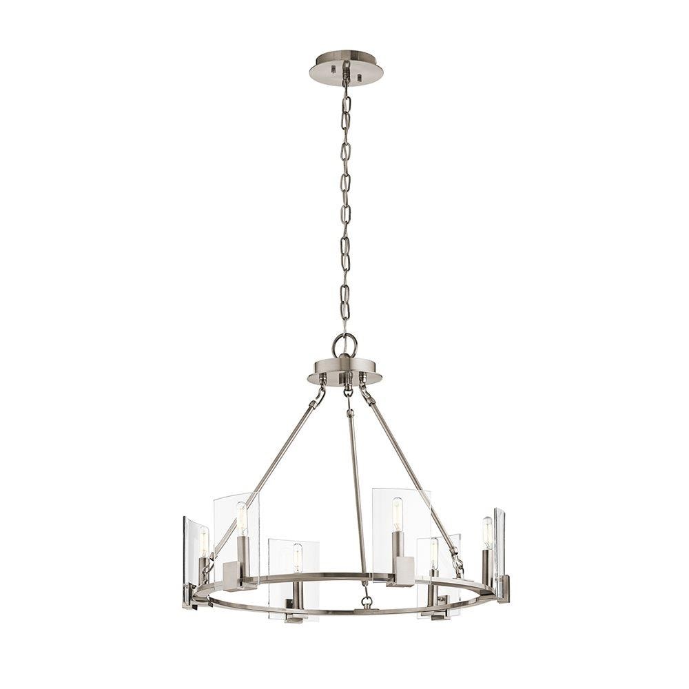 Kichler Signata 3-Light Classic Pewter Transitional Chandelier at Lowes.com