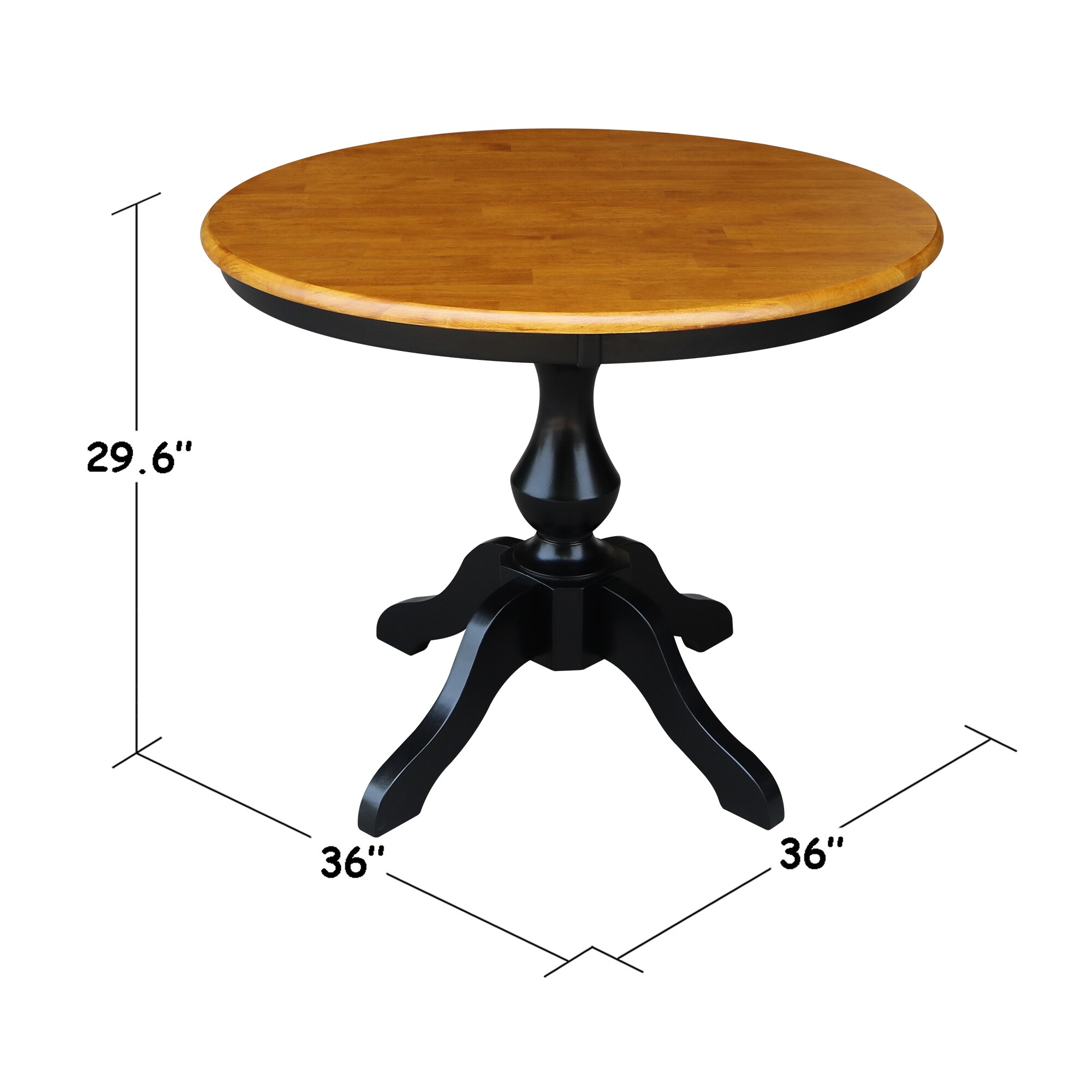 International Concepts K57-36RT-11B Dining-Tables - View #3