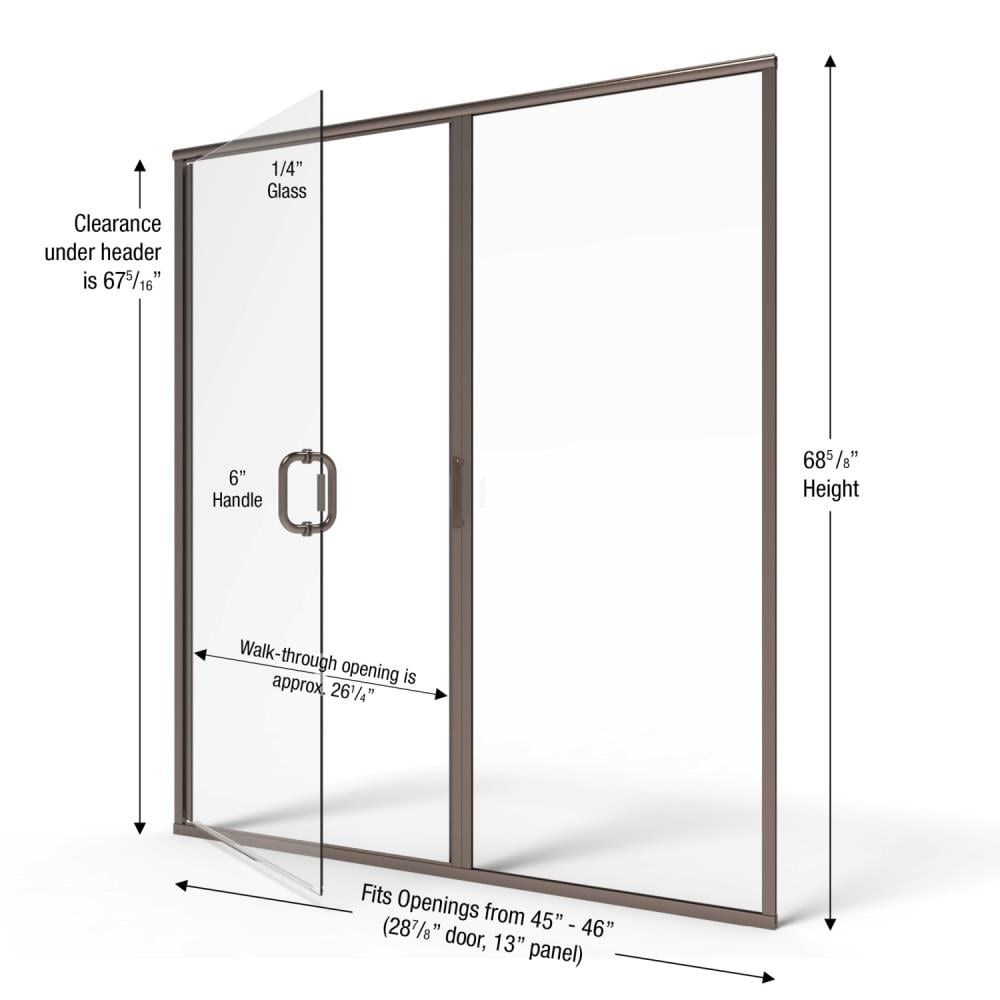 Basco INFH35A4668XPOR Shower-Doors - View #2