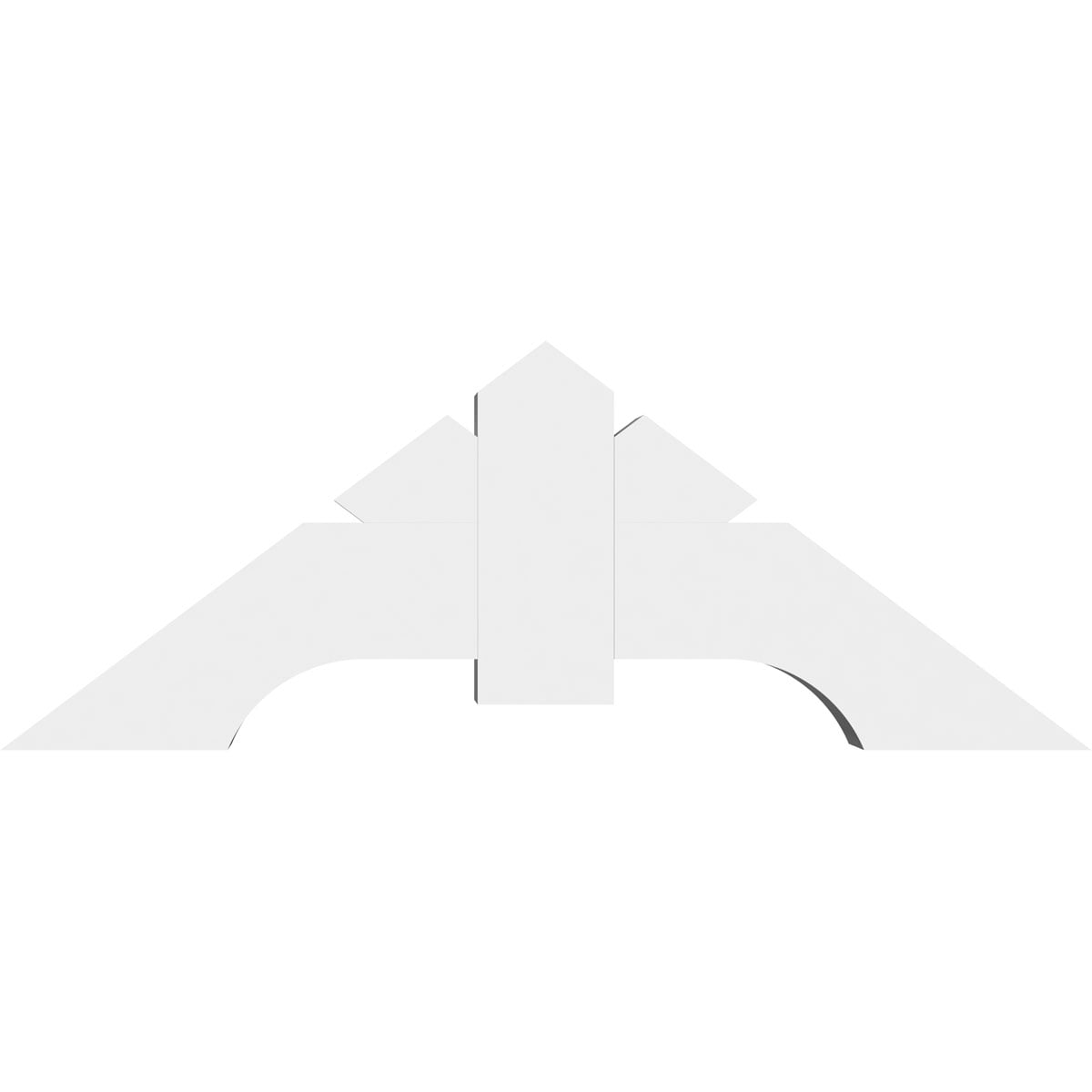 Ekena Millwork GBP048X18X0606VAN00 Exterior-Brackets-Braces - View #2