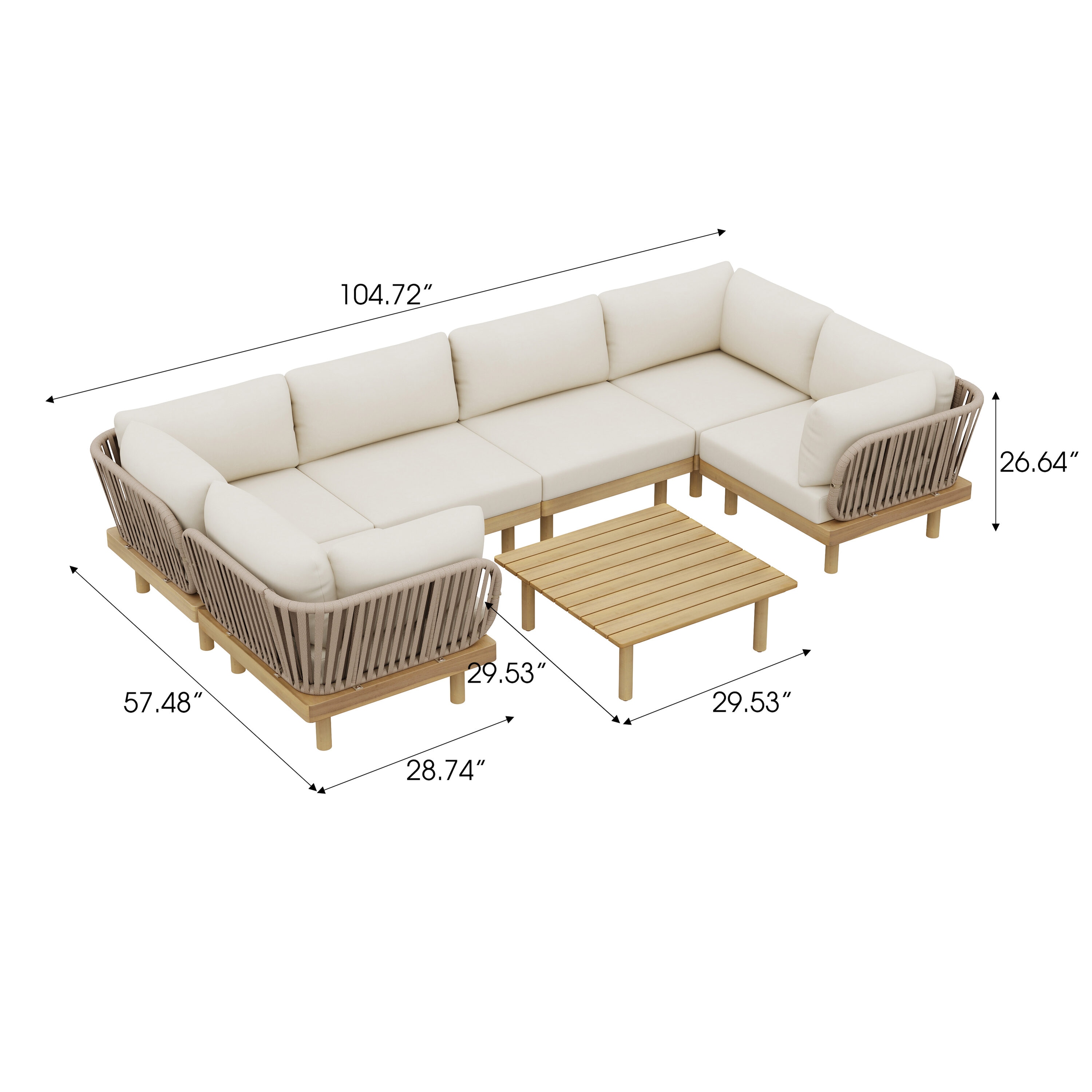 Christopher Knight Home 381915 Patio-Conversation-Sets - View #2