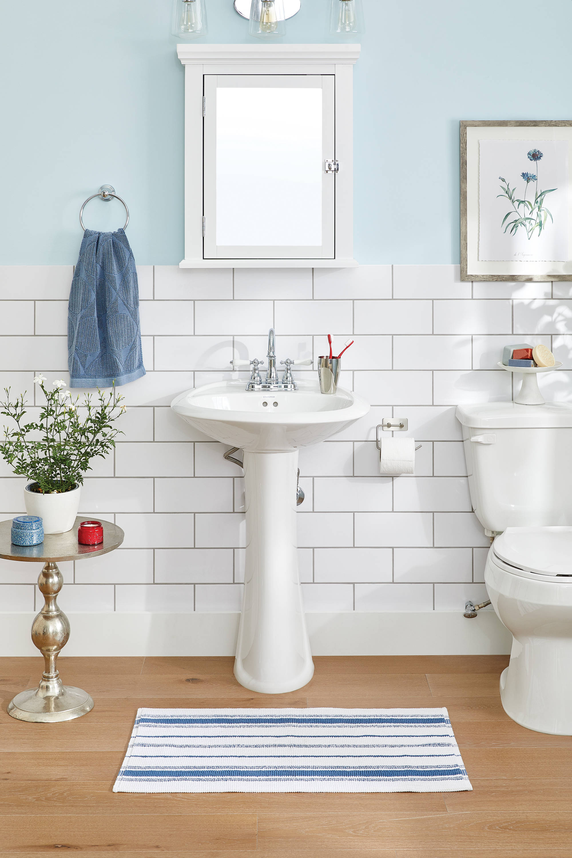 Mansfield 349-4 Complete-Pedestal-Lavatories - View #5