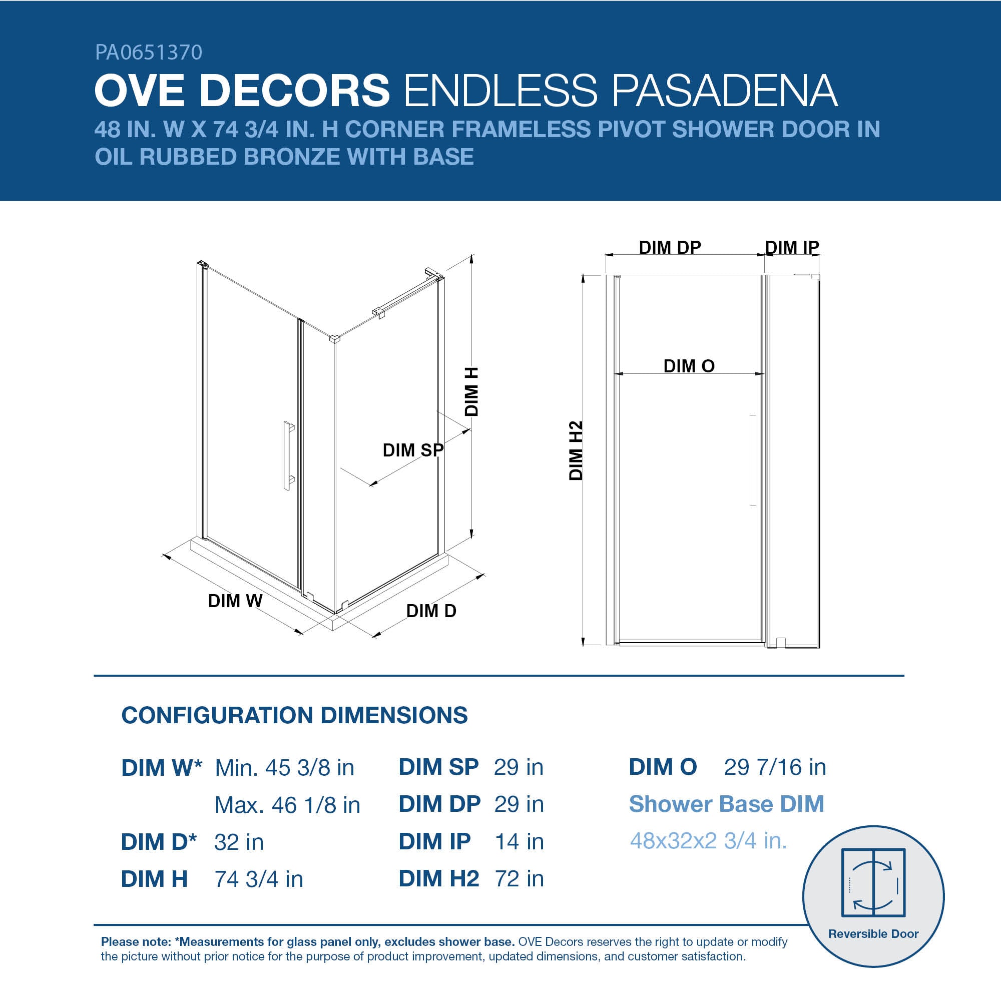 OVE Decors 828796063395 Alcove-Shower-Kit - View #2