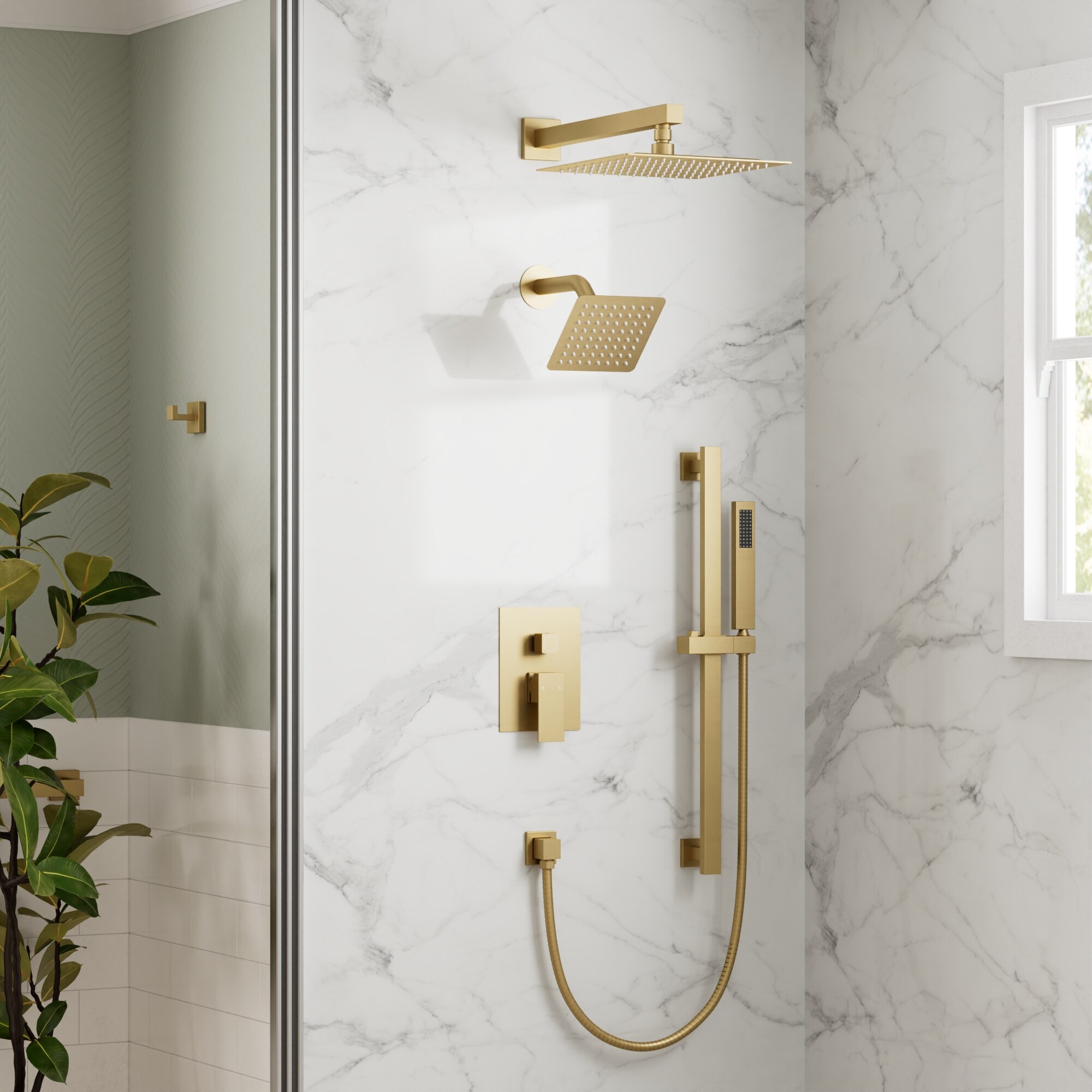 GRANDJOY SFS-1059-GD10 Showerhead-Bar-Panels - View #16
