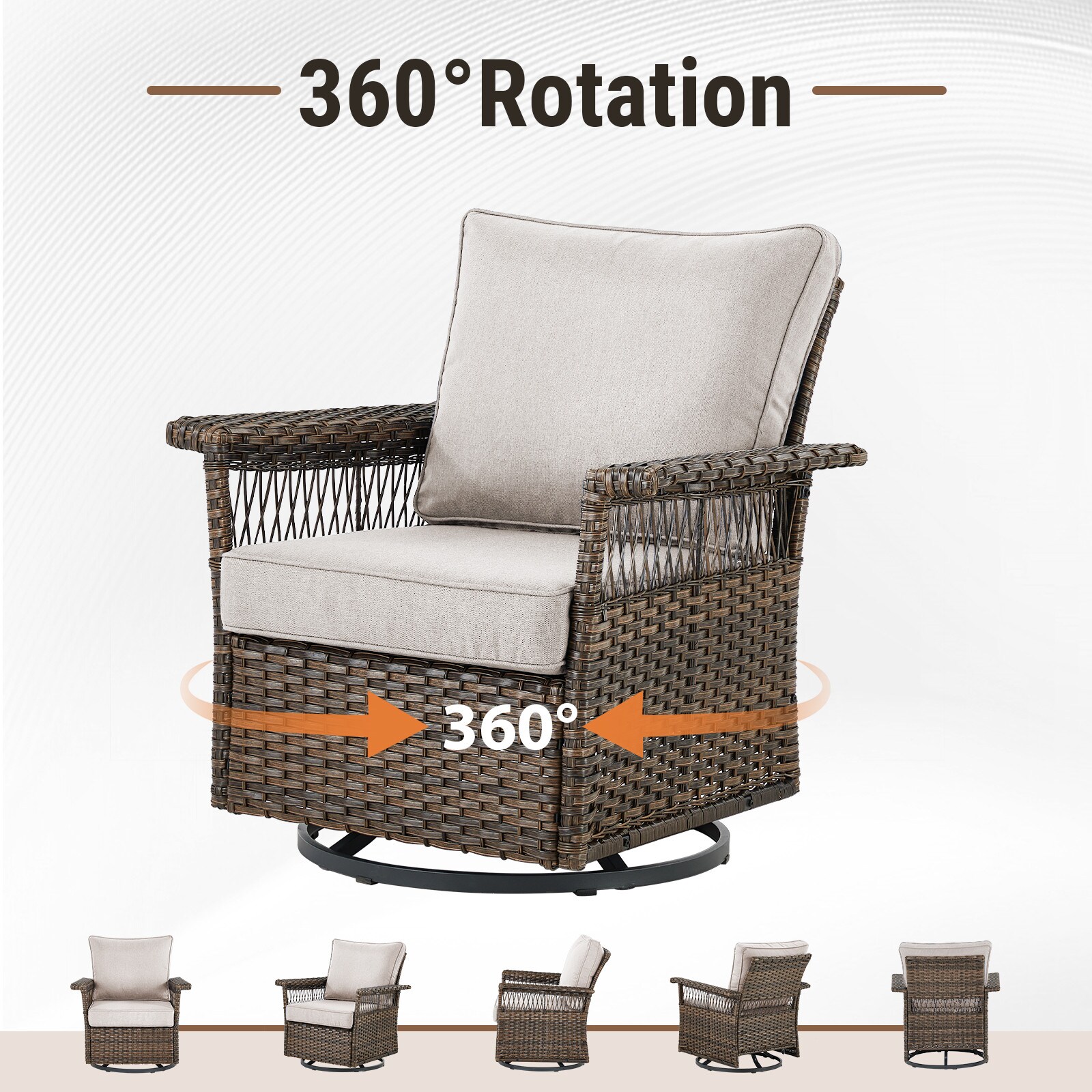 Rilyson FSLBR20-2 Patio-Chairs - View #2